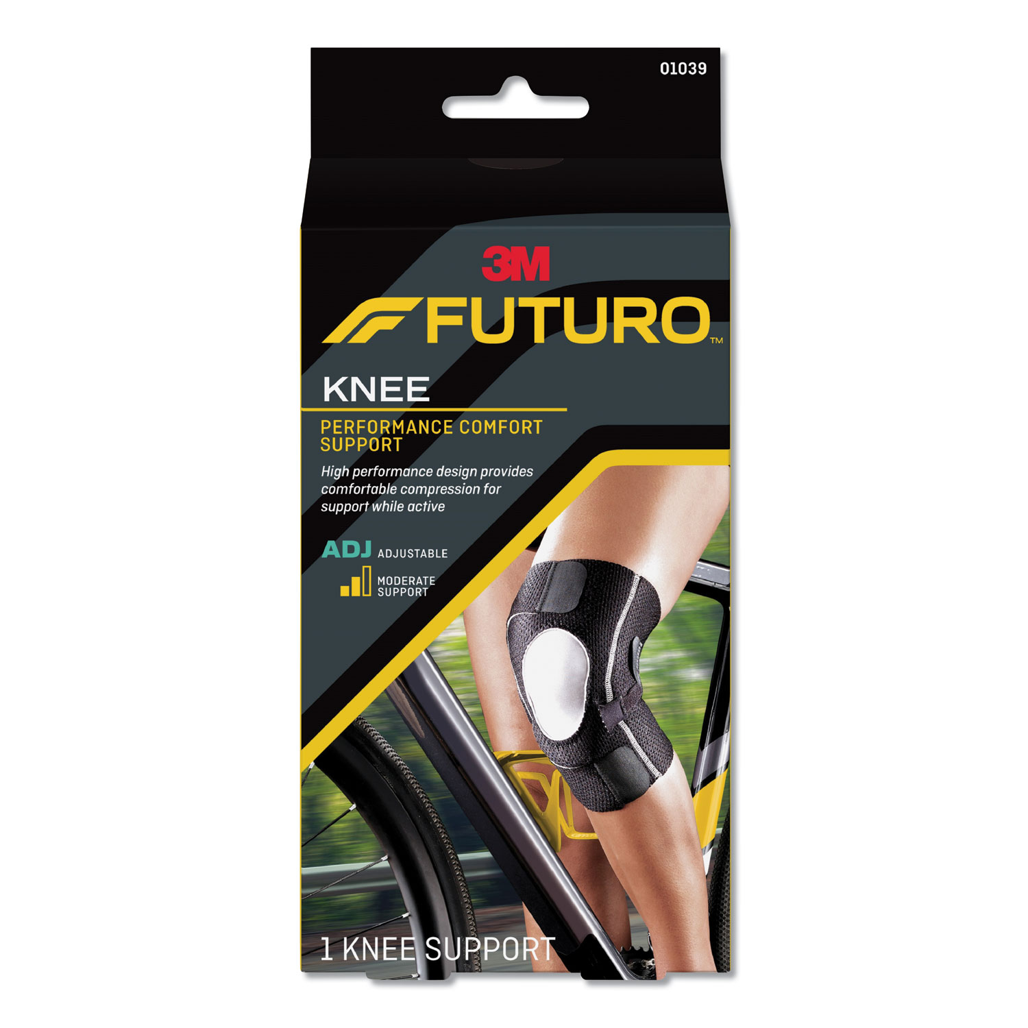 FUTURO™ Precision Fit Knee Support, Black