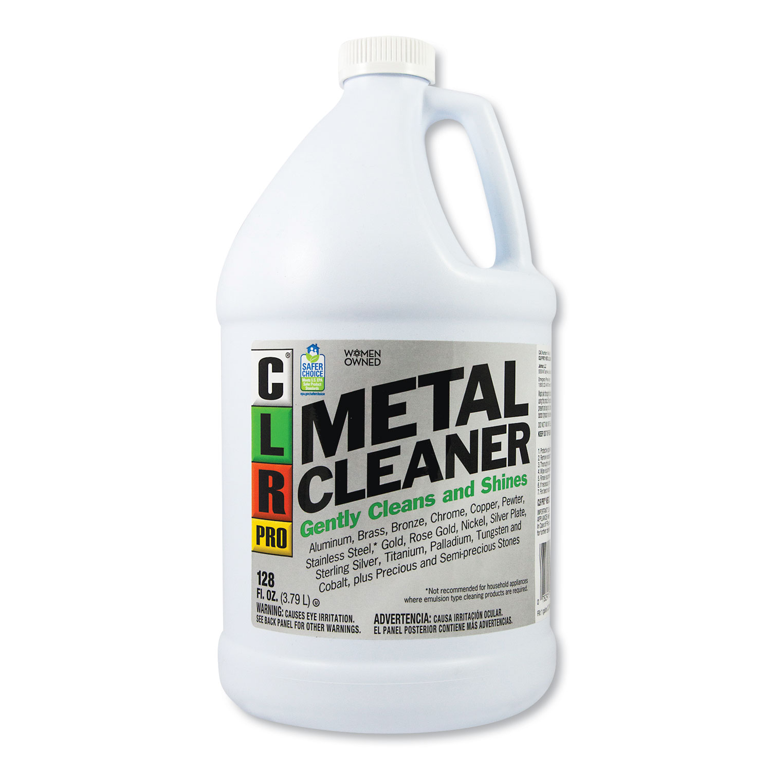  CLR PRO CLRMC-4PRO Metal Cleaner, 128 oz Bottle (JELCLRMC4PROEA) 