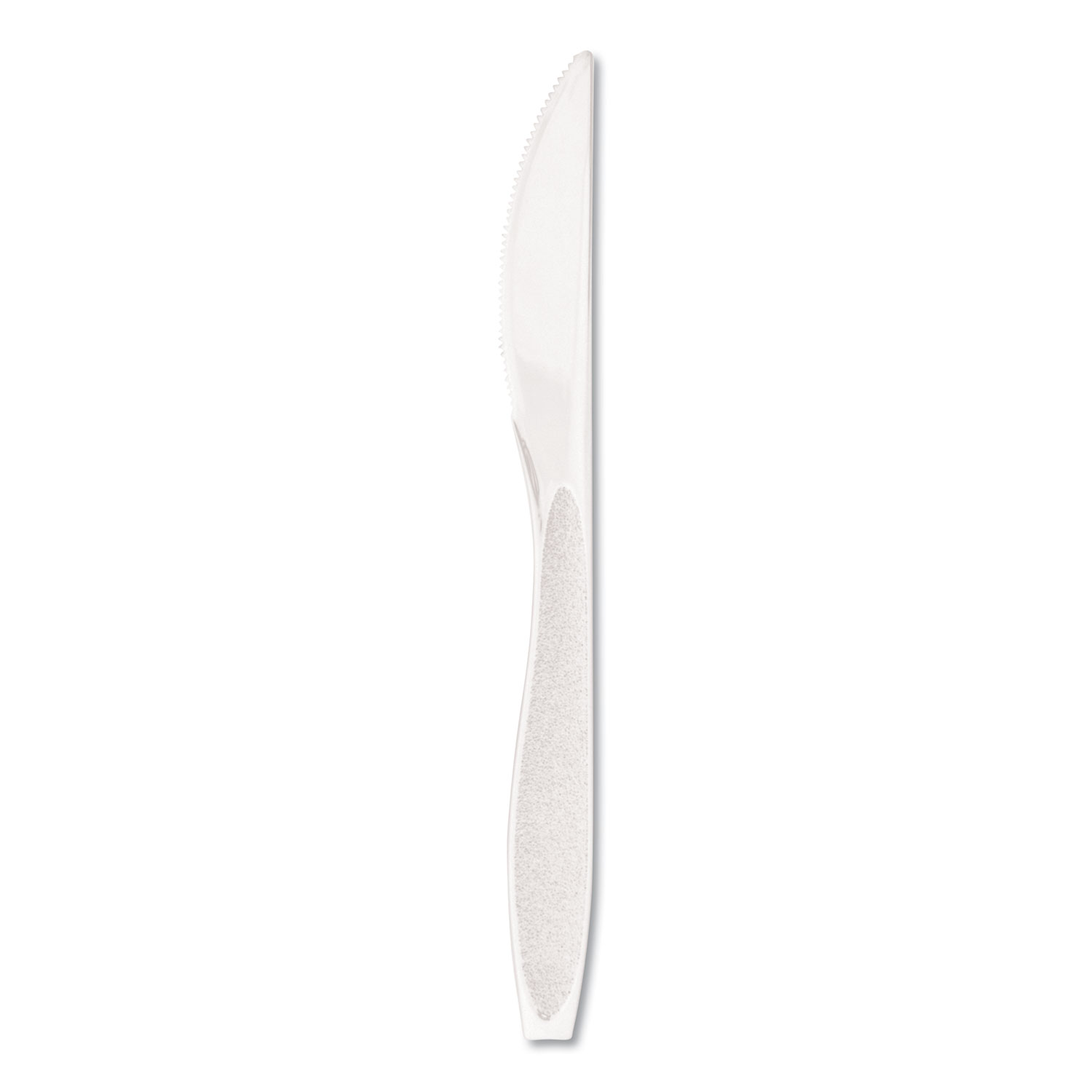  Dart HSWK-0007 Impress Heavyweight Full-Length Polystyrene Cutlery, Knife, White, 1000/Carton (SCCHSWK0007) 