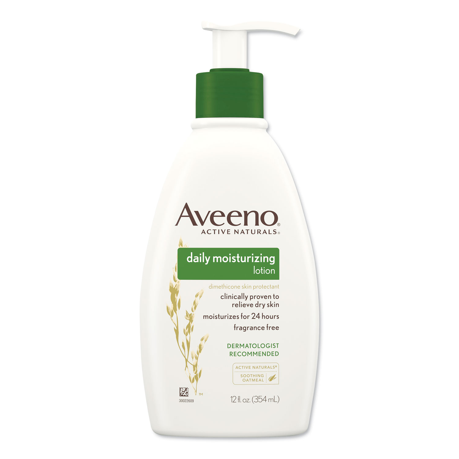  Aveeno Active Naturals 3600 Daily Moisturizing Lotion, 12 oz Pump Bottle (JOJ100360003) 
