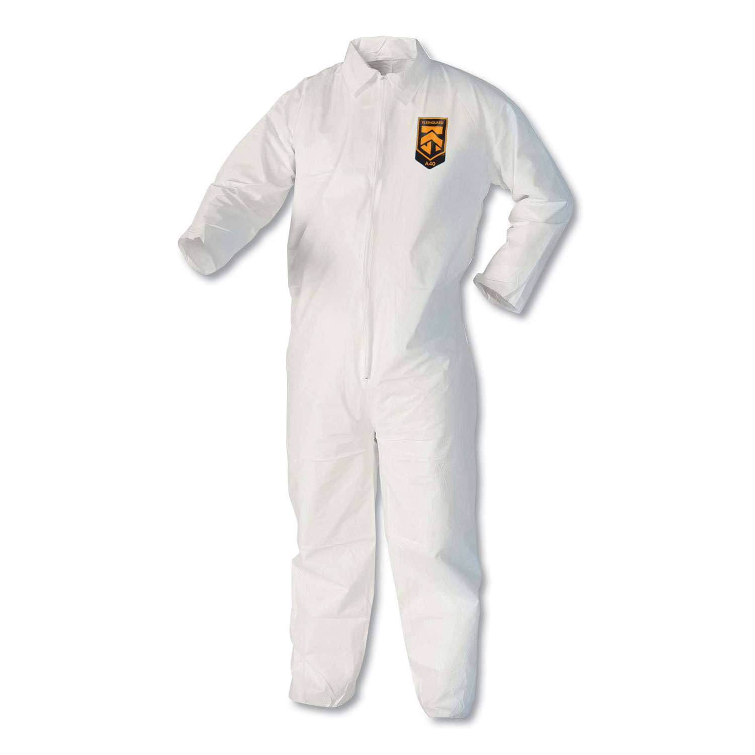  KleenGuard 44304 A40 Coveralls, X-Large, White (KCC44304) 