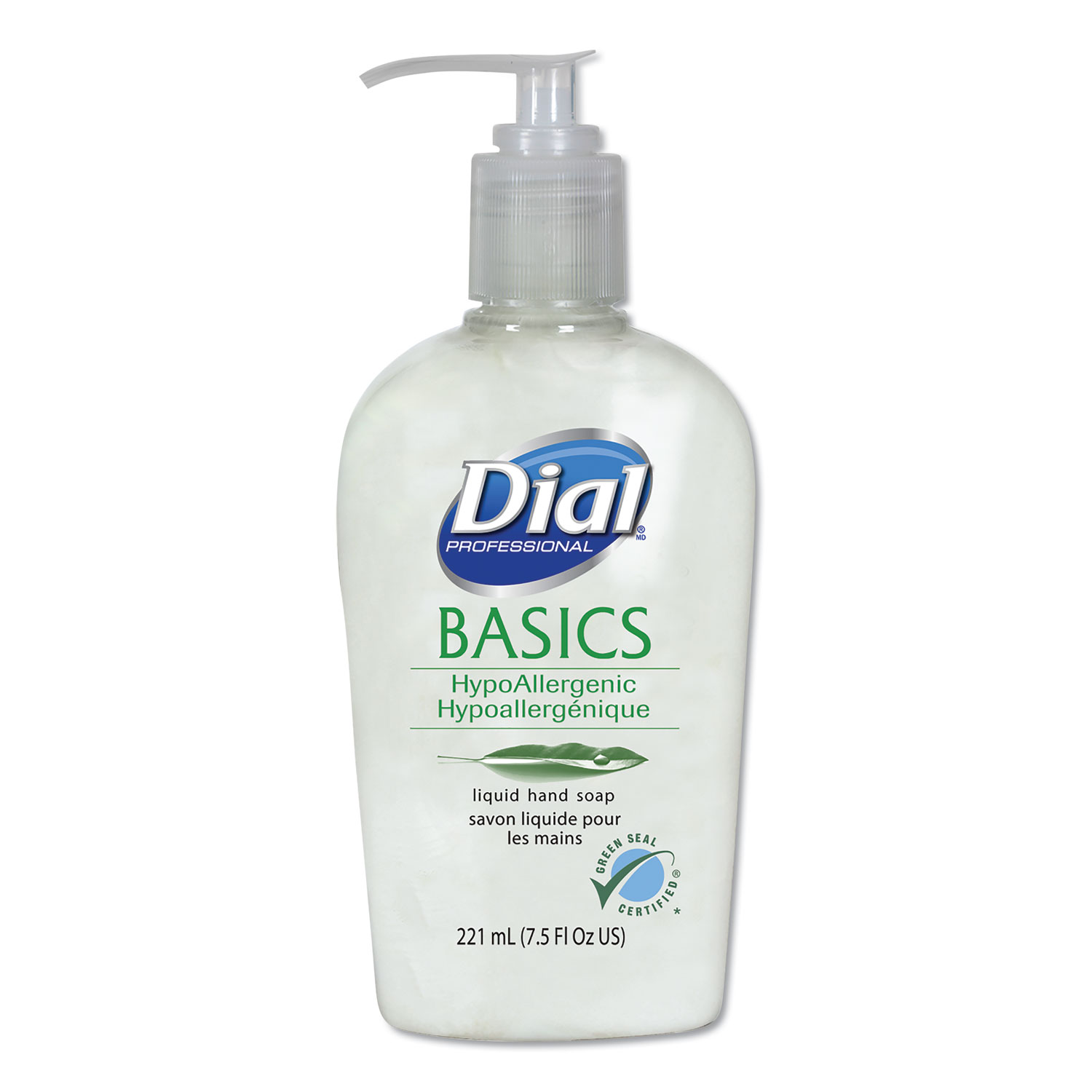  Dial Professional DIA06028 Basics Liquid Hand Soap, 7.5 oz, Fresh Floral (DIA06028) 