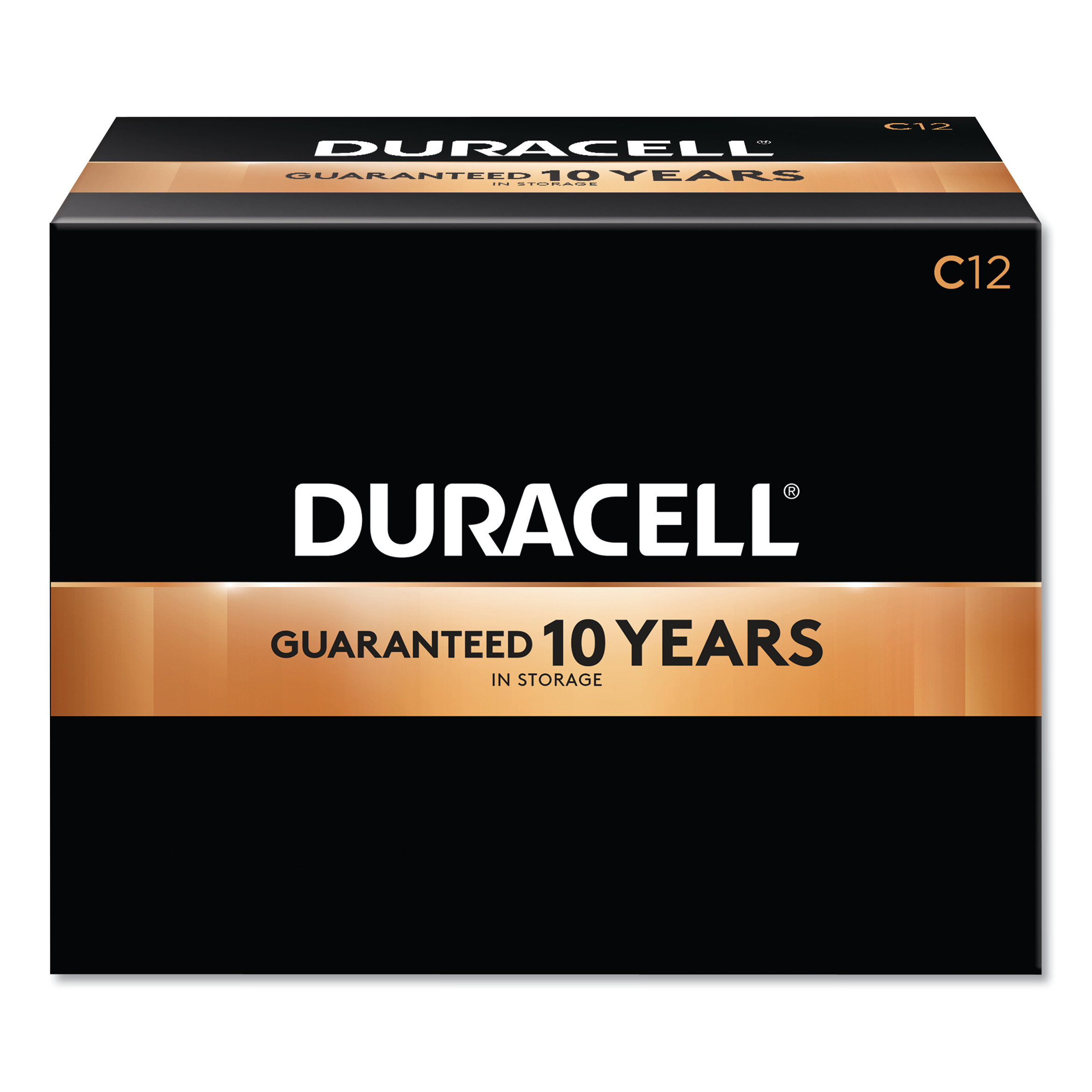  Duracell MN1400 CopperTop Alkaline C Batteries, 12/Box (DURMN140012) 