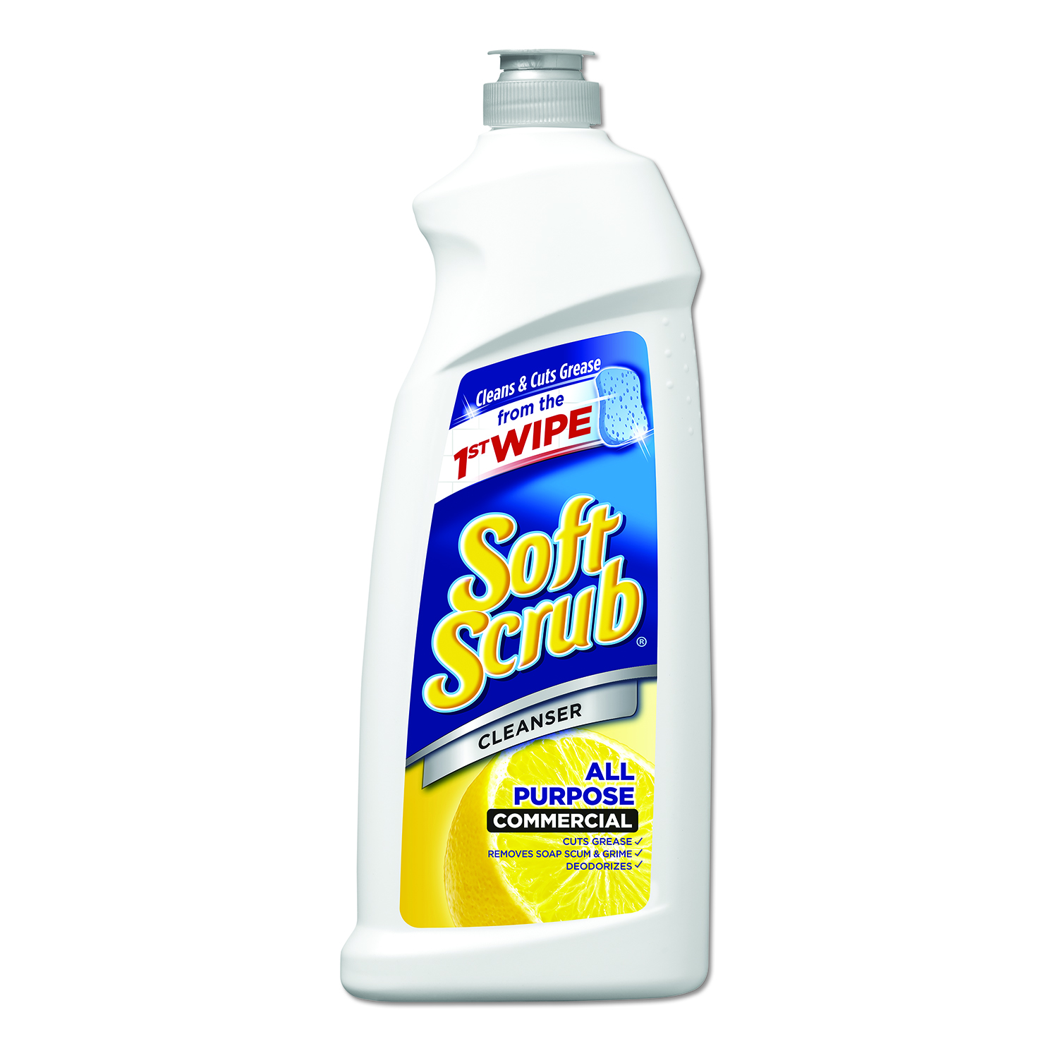  Soft Scrub 15020 All Purpose Cleanser Commercial Lemon Scent 36oz, 6/Carton (DIA15020CT) 