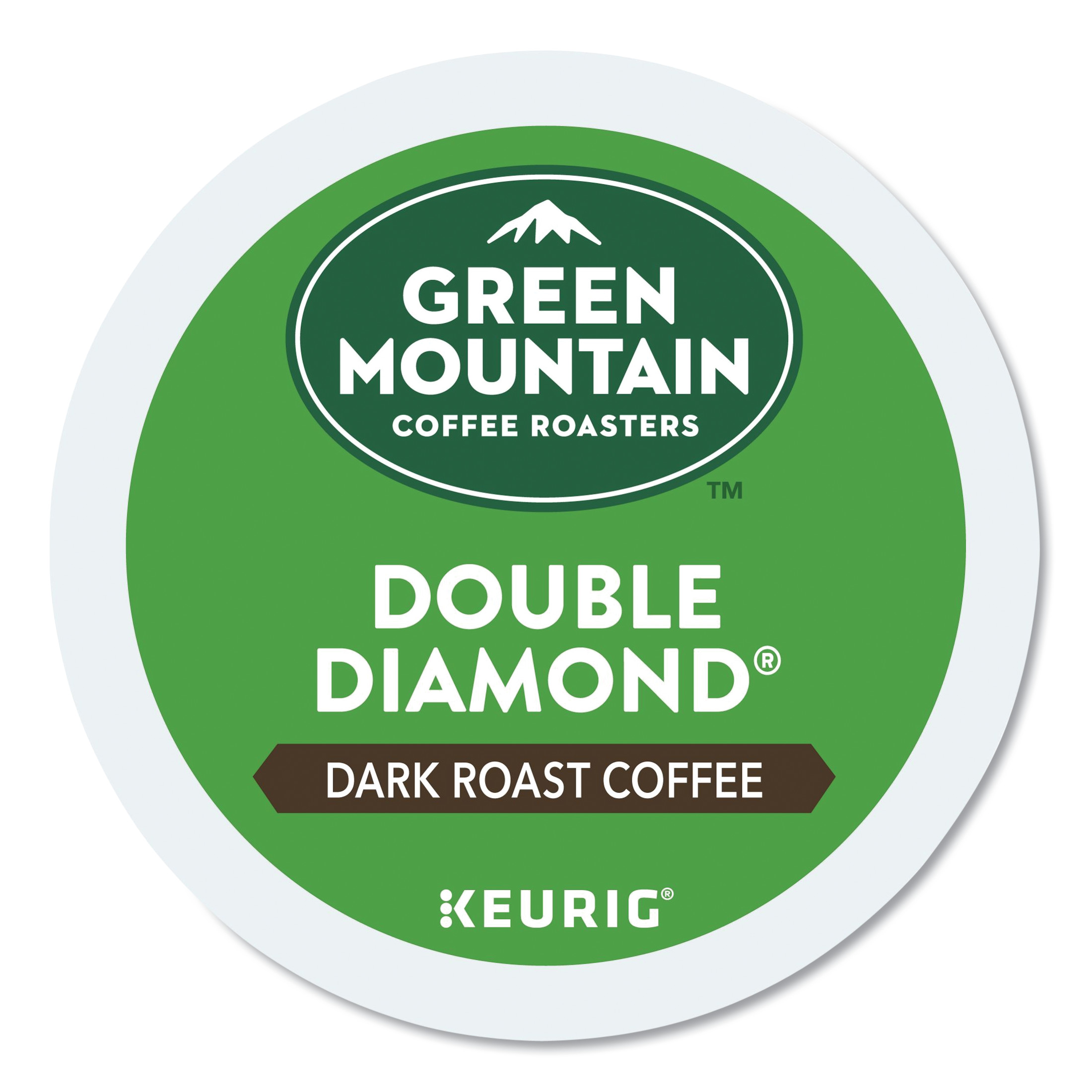  Green Mountain Coffee 4066 Double Black Diamond Extra Bold Coffee K-Cups, 96/Carton (GMT4066CT) 