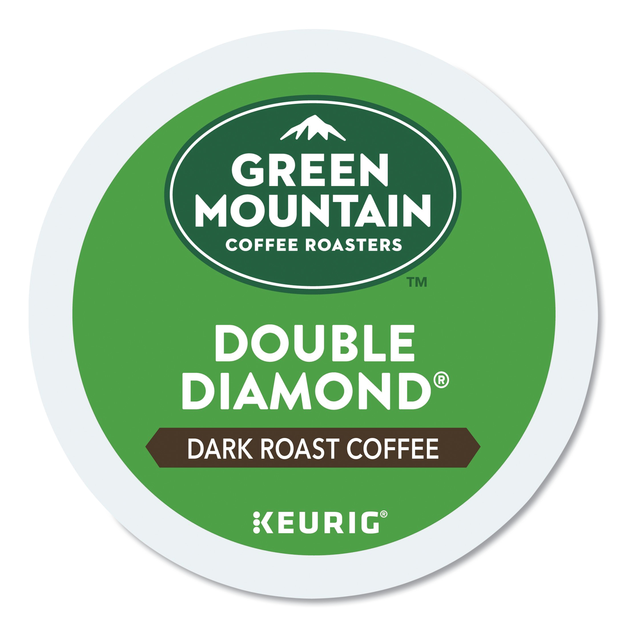  Green Mountain Coffee 4066 Double Black Diamond Extra Bold Coffee K-Cups, 24/Box (GMT4066) 