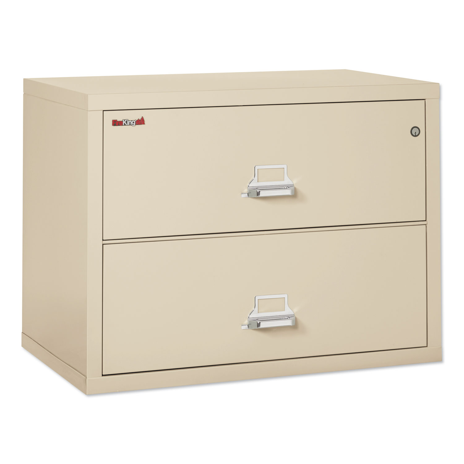 Two-Drawer Lateral File, 37 1/2w x 22 1/8d, UL Listed 350, Ltr/Legal, Parchment
