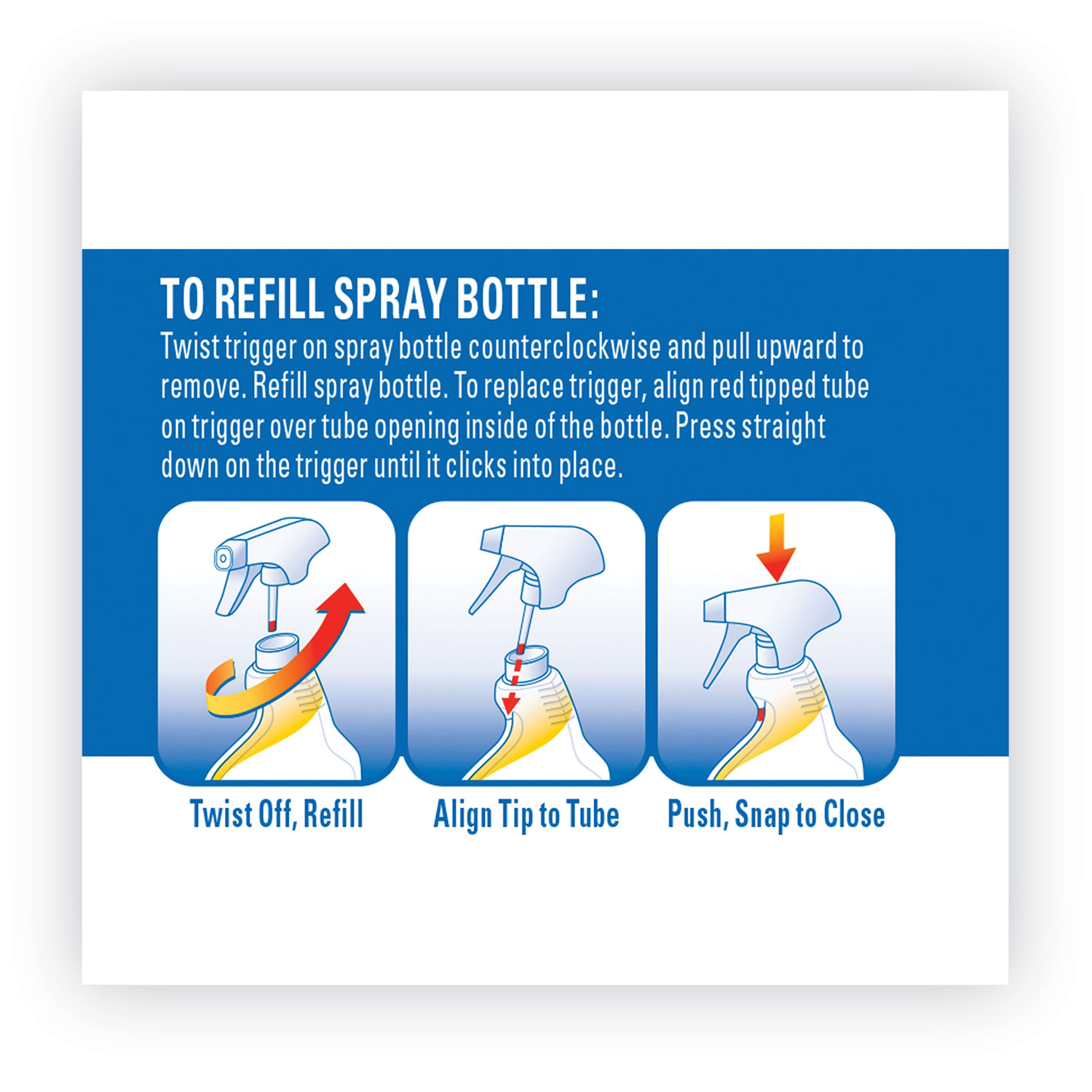 Multi-Surface Cleaner, 22 oz Spray Bottle,9/Carton