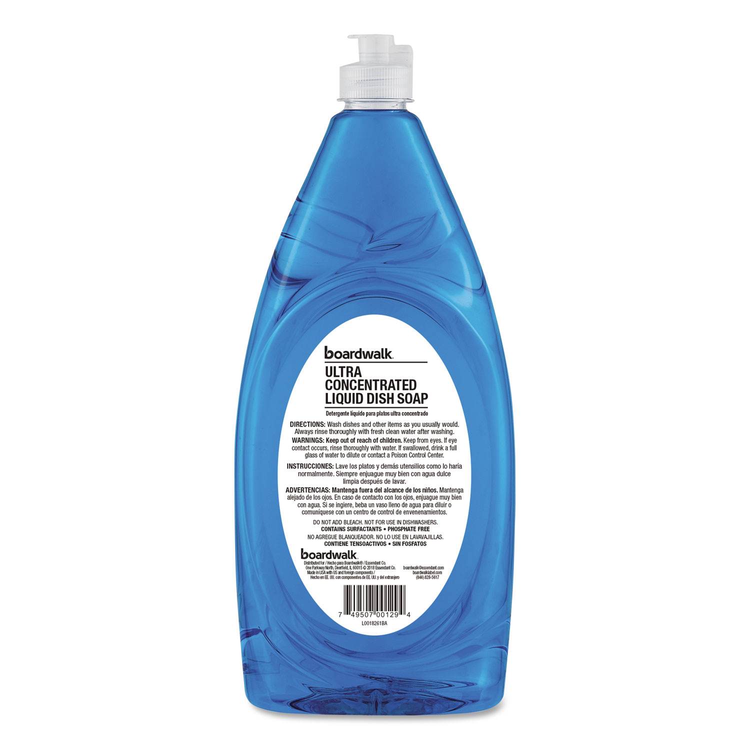 Ultra Concentrated Liquid Dish Soap, Clean, 40 oz