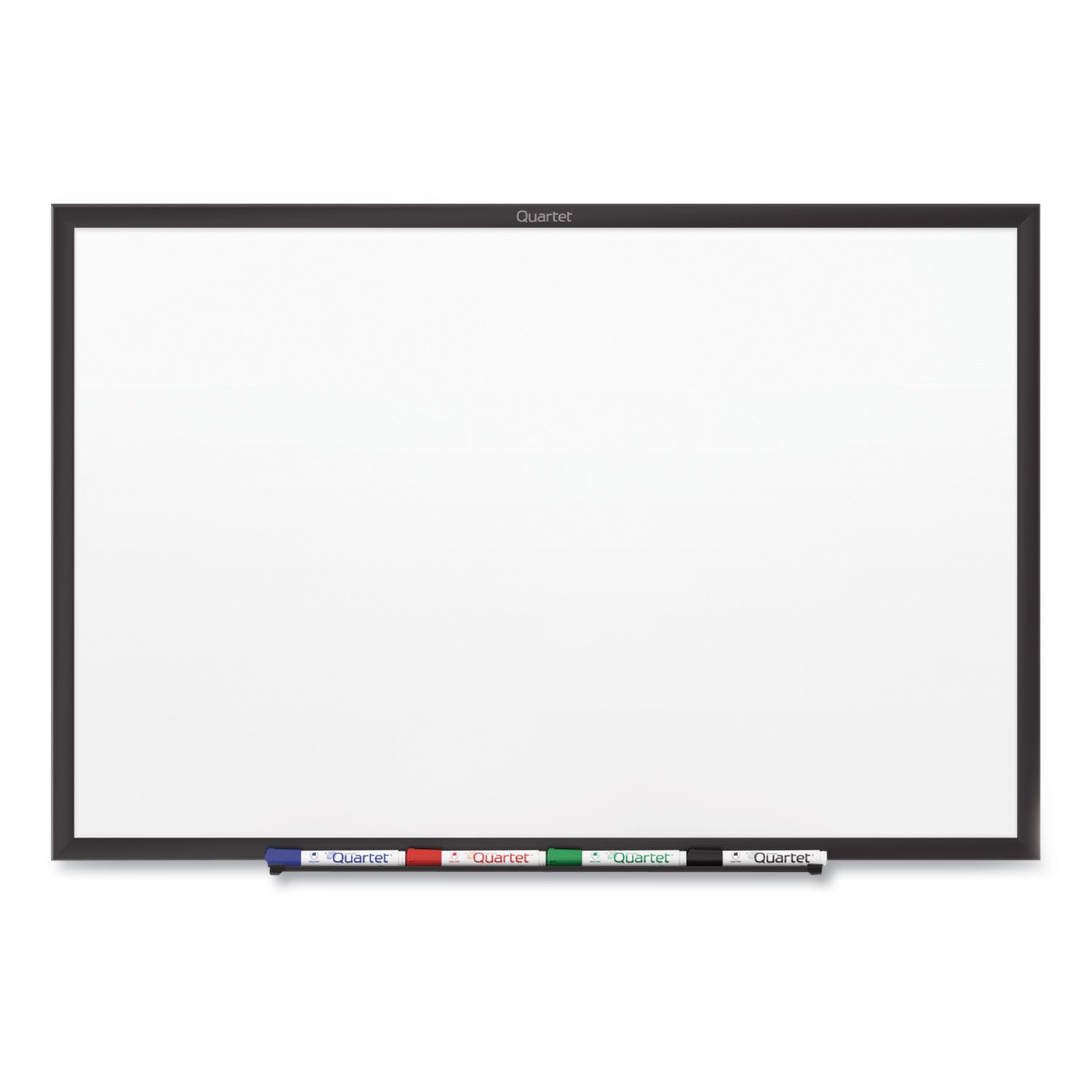  Quartet SM537B Classic Series Nano-Clean Dry Erase Board, 72 x 48, Black Aluminum Frame (QRTSM537B) 