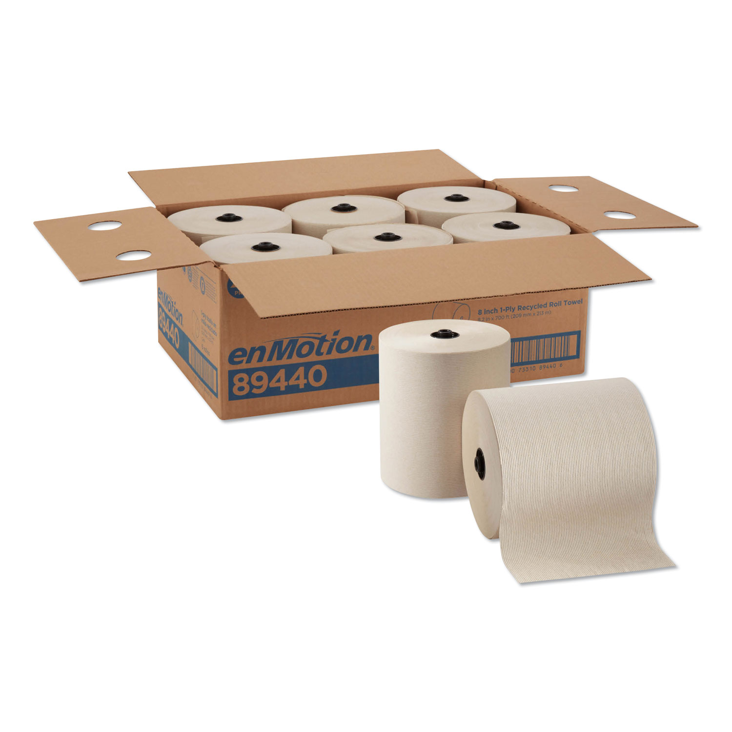 EnMotion EPA Compliant Touchless Roll Towels, 8.25″ x 700 ft, Brown, 6/Carton