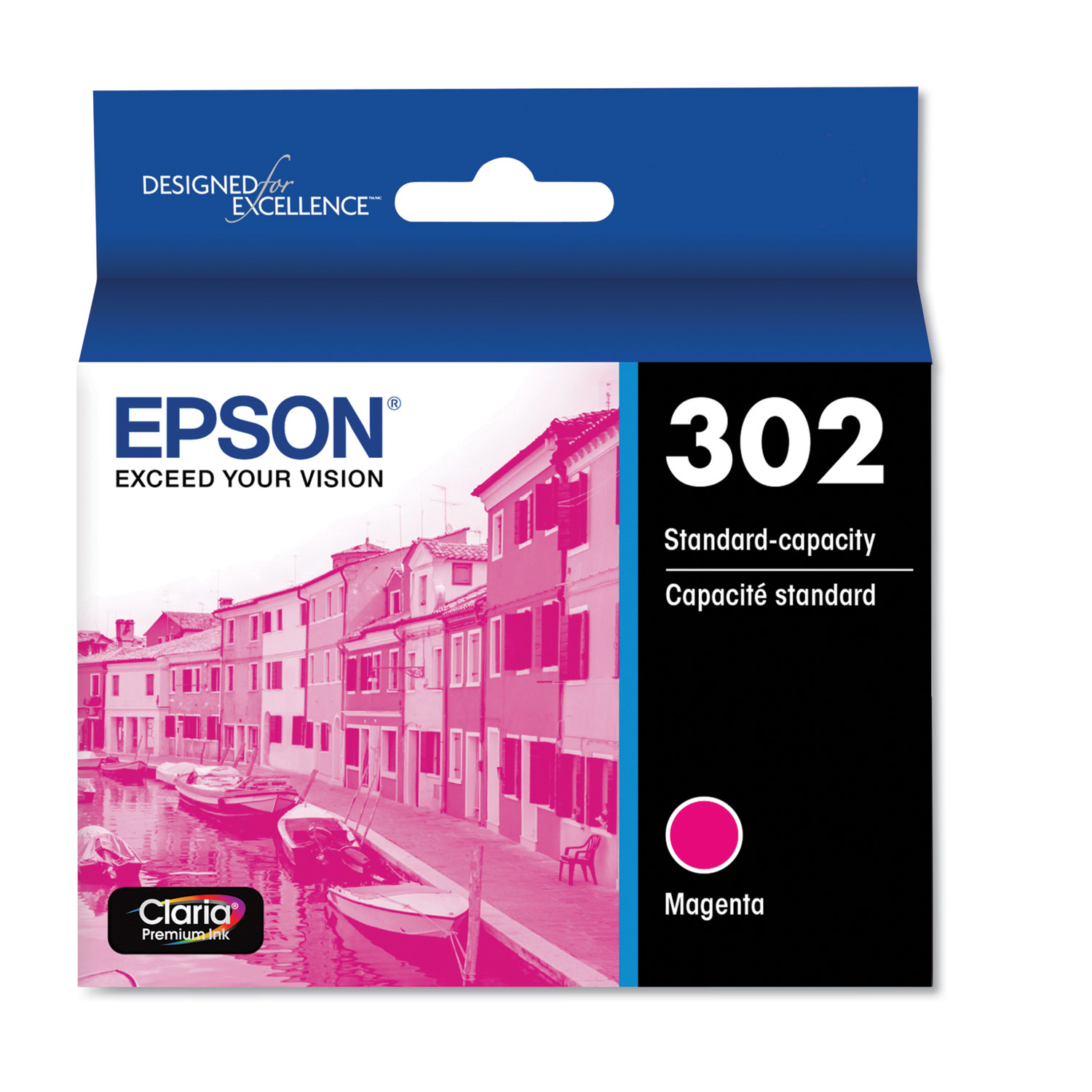  Epson T302320-S T302320S (T302) Claria Ink, Magenta (EPST302320S) 