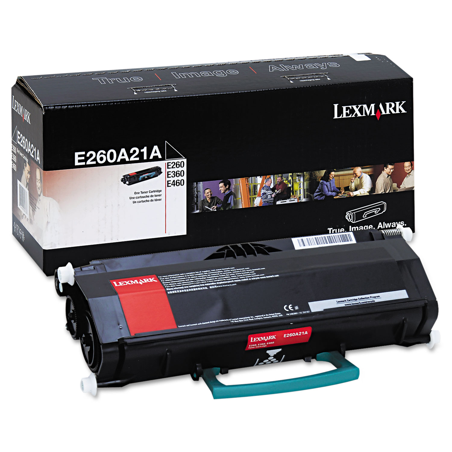  Lexmark E260A21A E260A21A Toner, 3500 Page-Yield, Black (LEXE260A21A) 