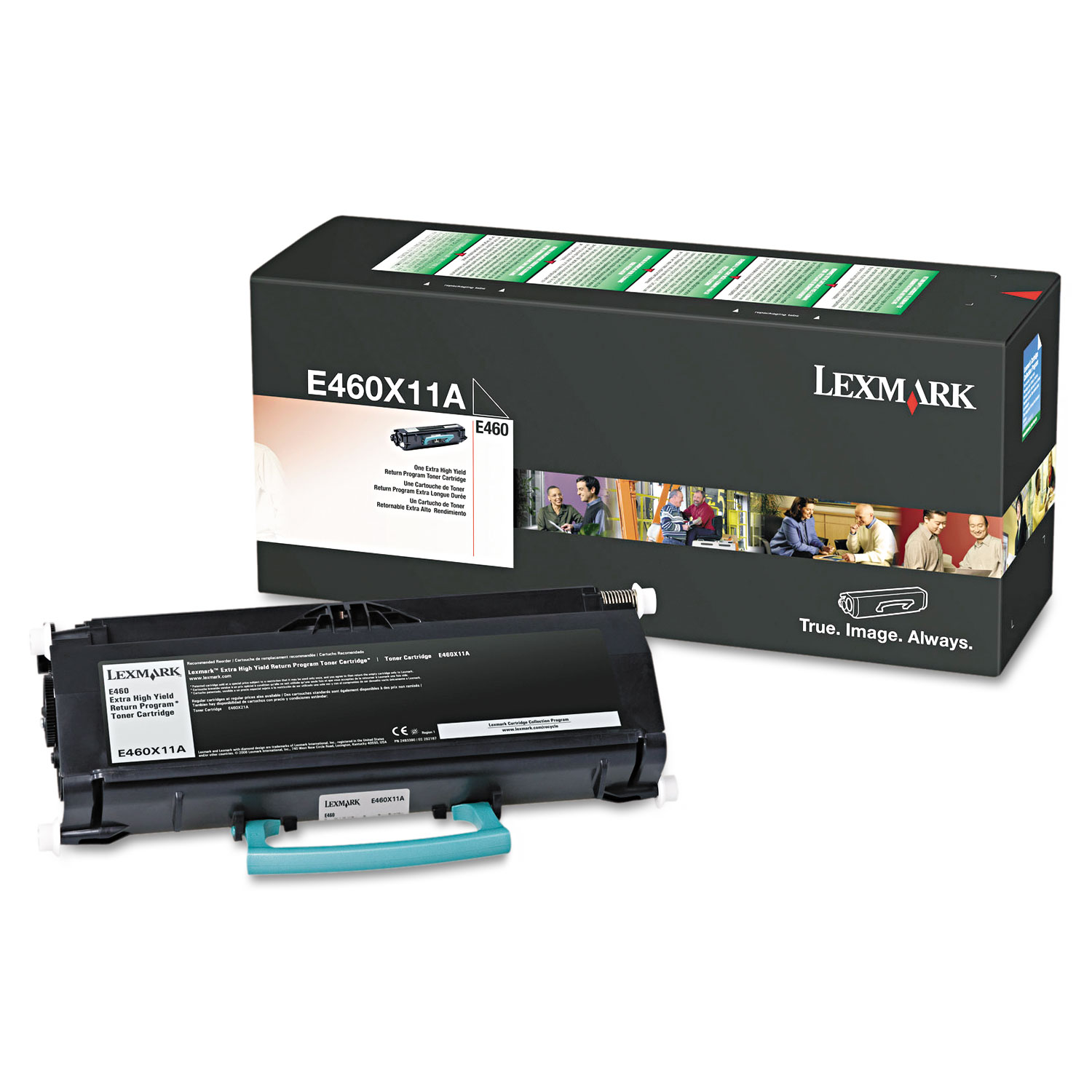 E460X11A Extra High-Yield Toner, 15000 Page-Yield, Black