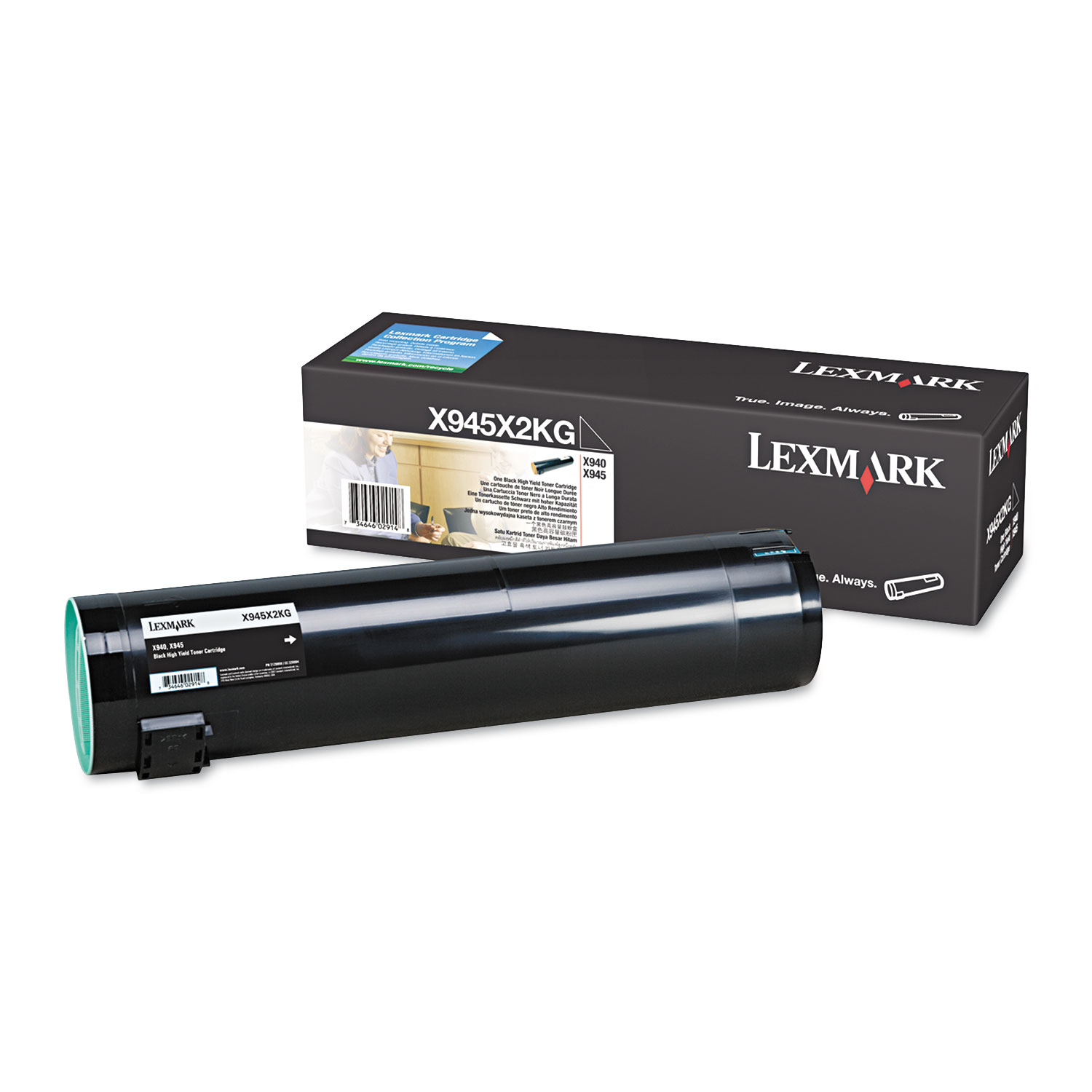  Lexmark X945X2KG X945X2KG High-Yield Toner, 36000 Page-Yield, Black (LEXX945X2KG) 