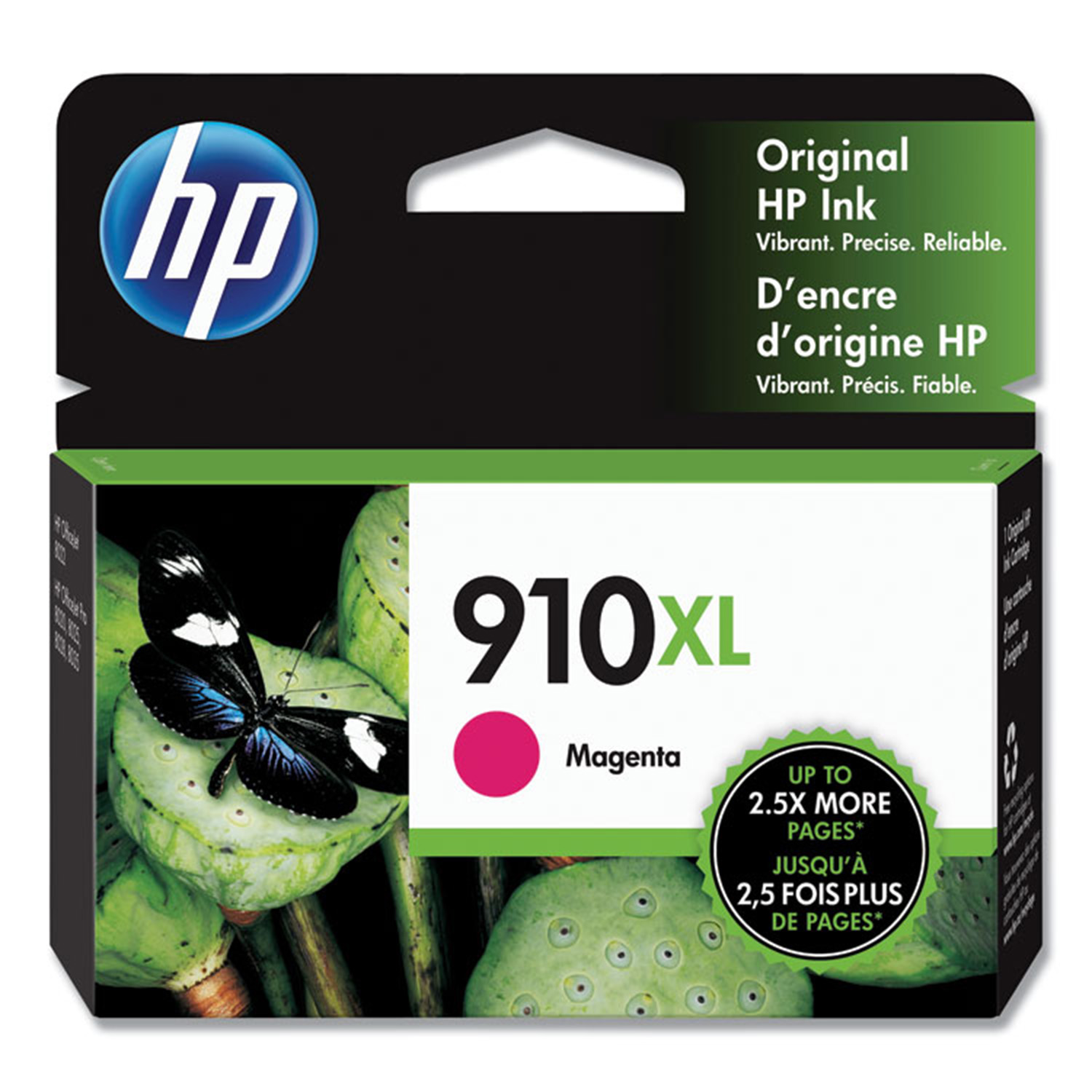  HP 3YL63AN#140 HP 910XL, (3YL63AN) High Yield Magenta Original Ink Cartridge (HEW3YL63AN) 