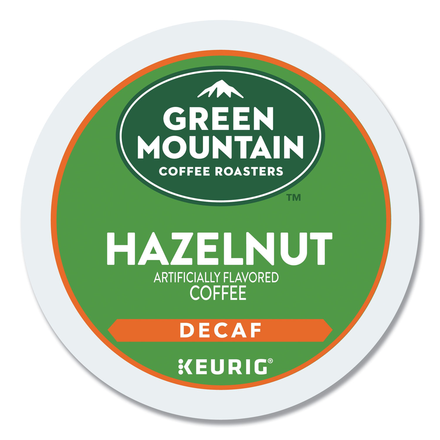  Green Mountain Coffee 7792 Hazelnut Decaf Coffee K-Cups, 96/Carton (GMT7792CT) 