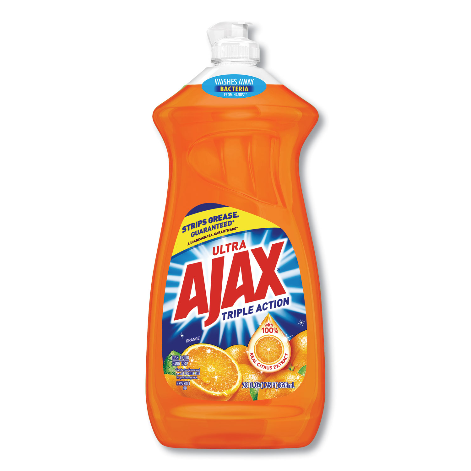  Ajax 49860 Dish Detergent, Liquid, Antibacterial, Orange, 52 oz, Bottle (CPC49860) 