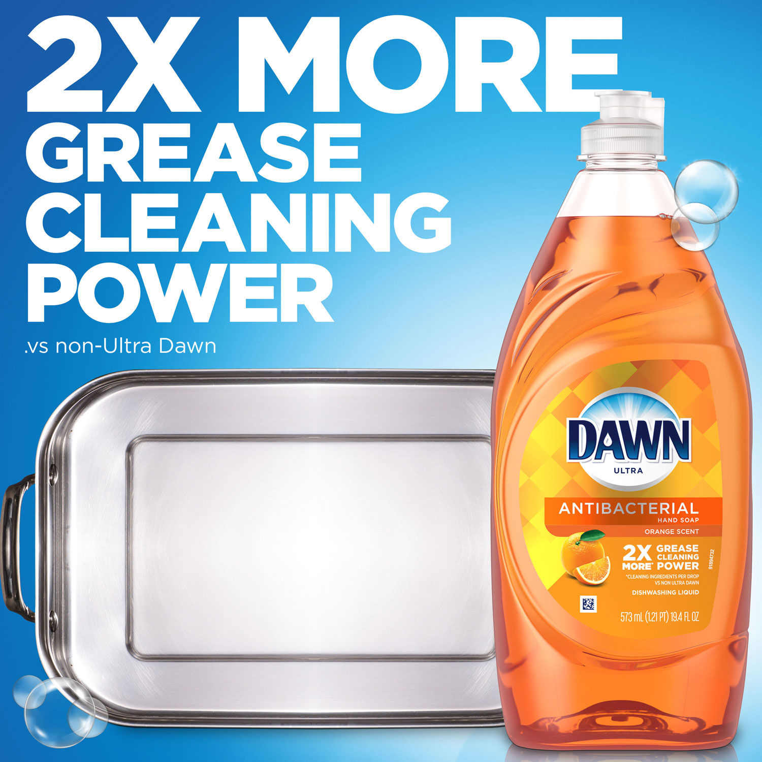 Dawn Ultra Antibacterial Dish Soap 28 fl oz 0.9 quart Citrus Scent