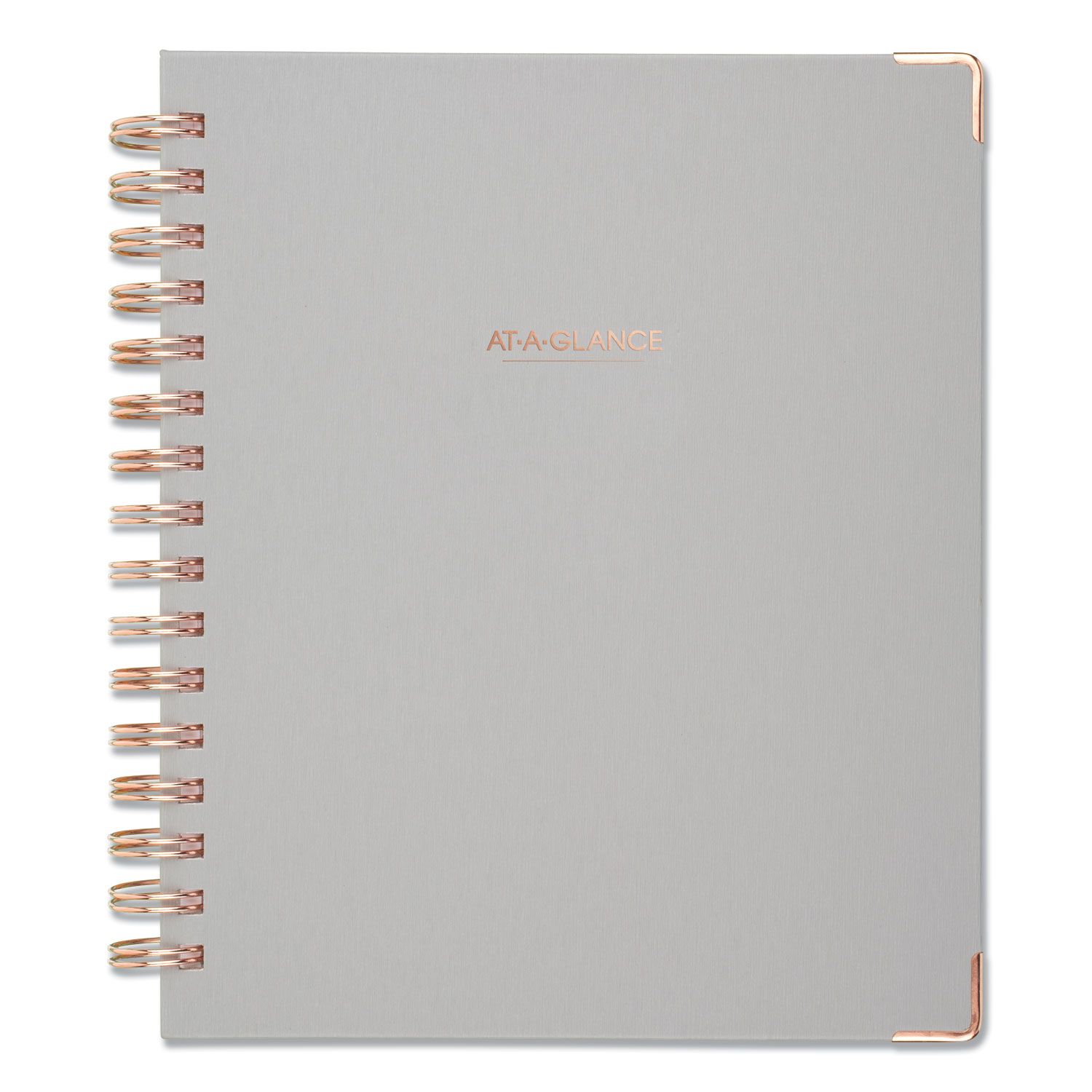  AT-A-GLANCE 609980507 Harmony Weekly/Monthly Hardcover Planner, 9 x 7, Gray, 2020-2021 (AAG609980507) 