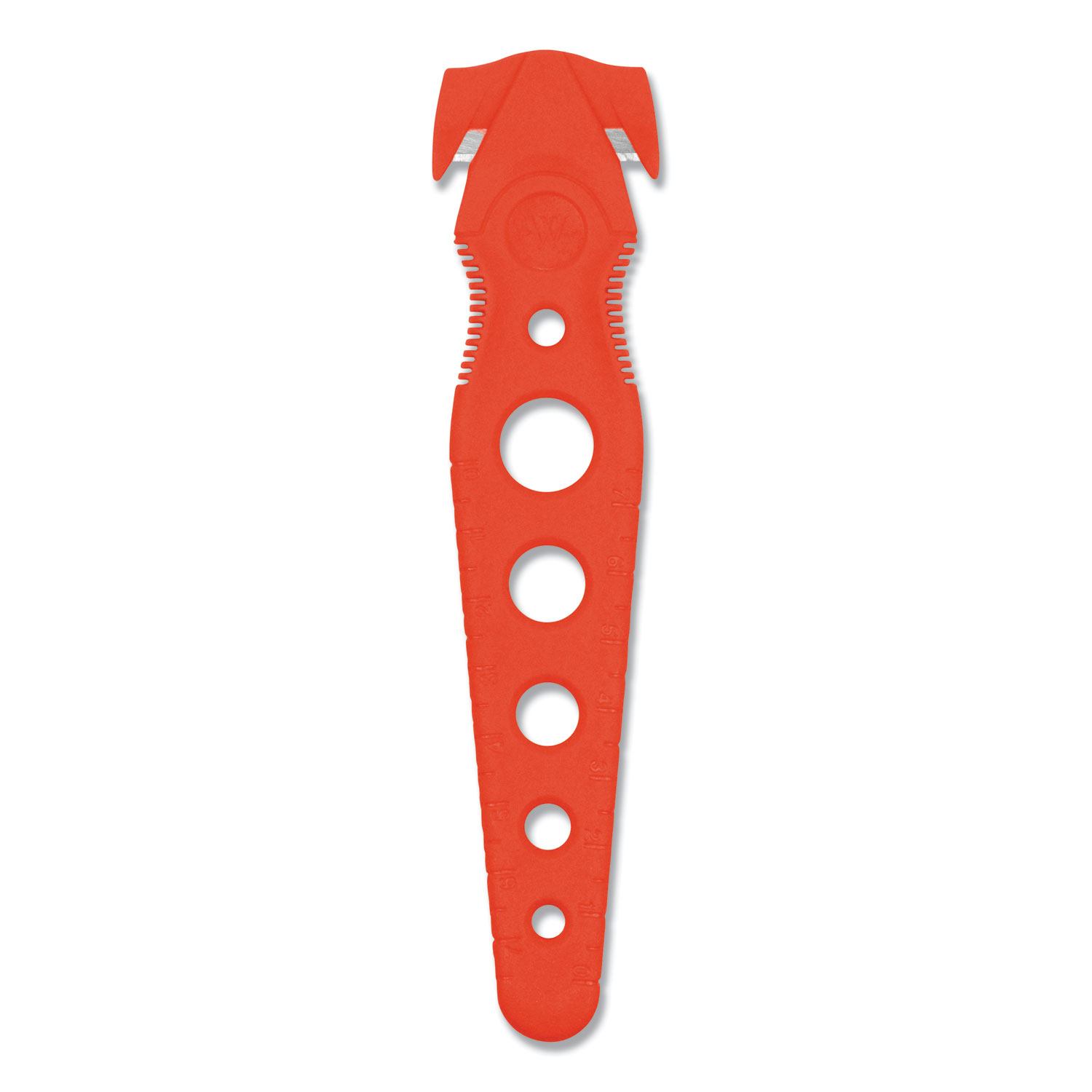  Westcott 17520 Safety Cutter, 5.75, Red, 5/Pack (ACM17520) 