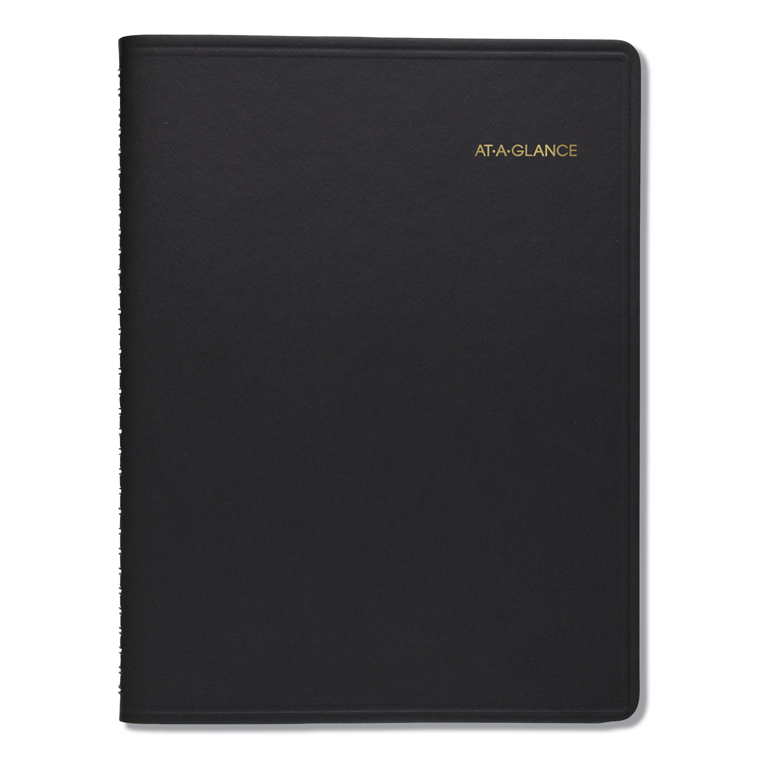  AT-A-GLANCE 7026005 Monthly Planner, 11 x 8 7/8, Black, 2020-2021 (AAG7026005) 