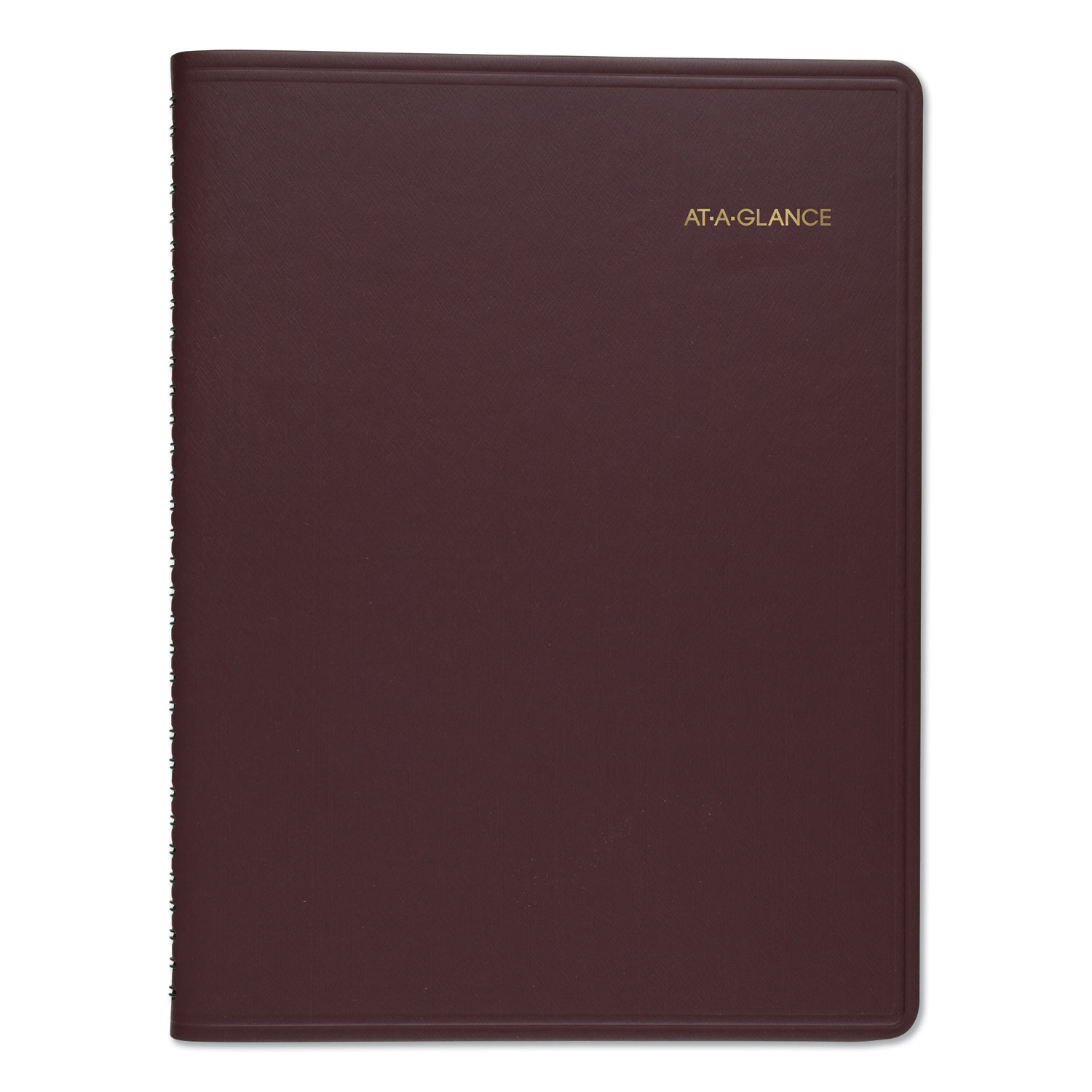  AT-A-GLANCE 7012050 Monthly Planner, 8 3/4 x 6 7/8, Winestone, 2020 (AAG7012050) 