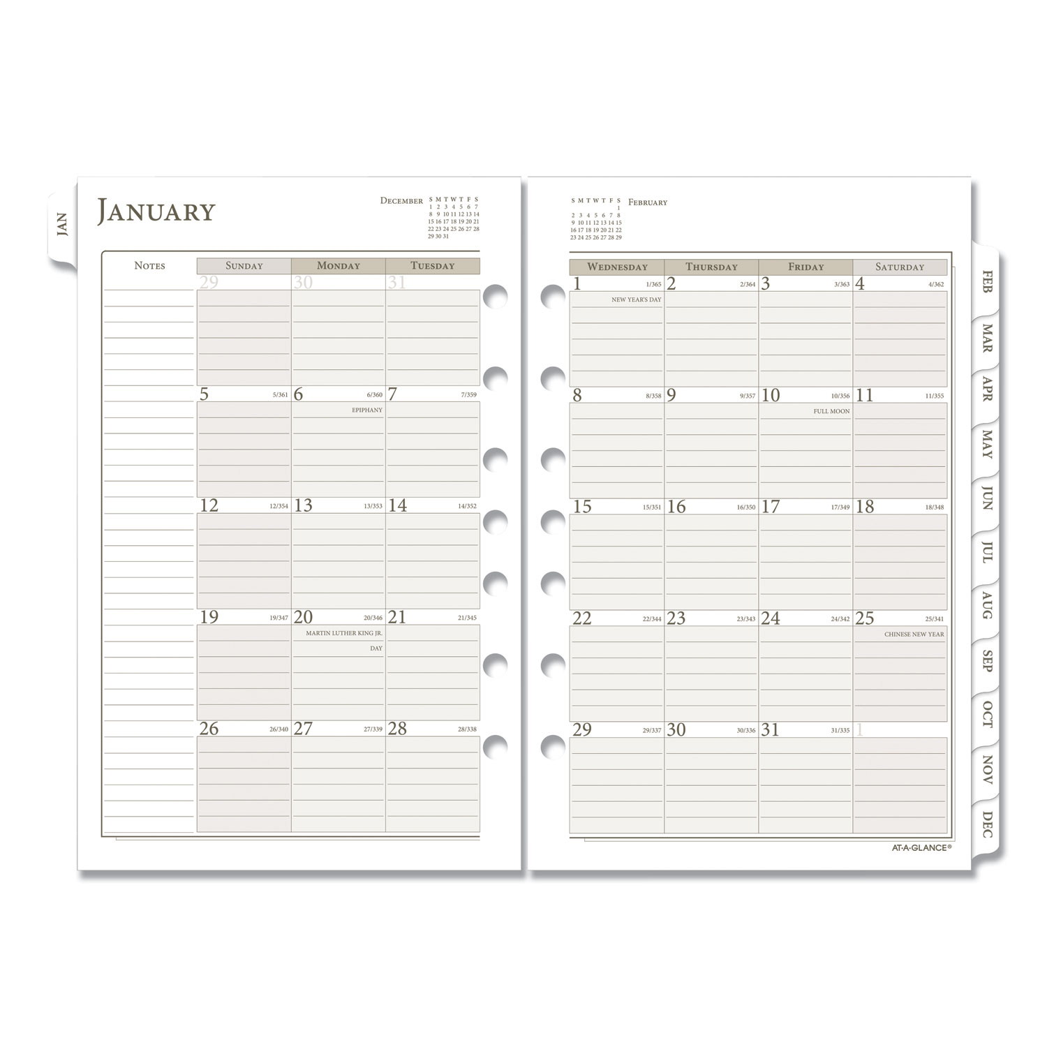 Two Pages Per Day Planning Pages 8 12 X 5 12 2020 Ram