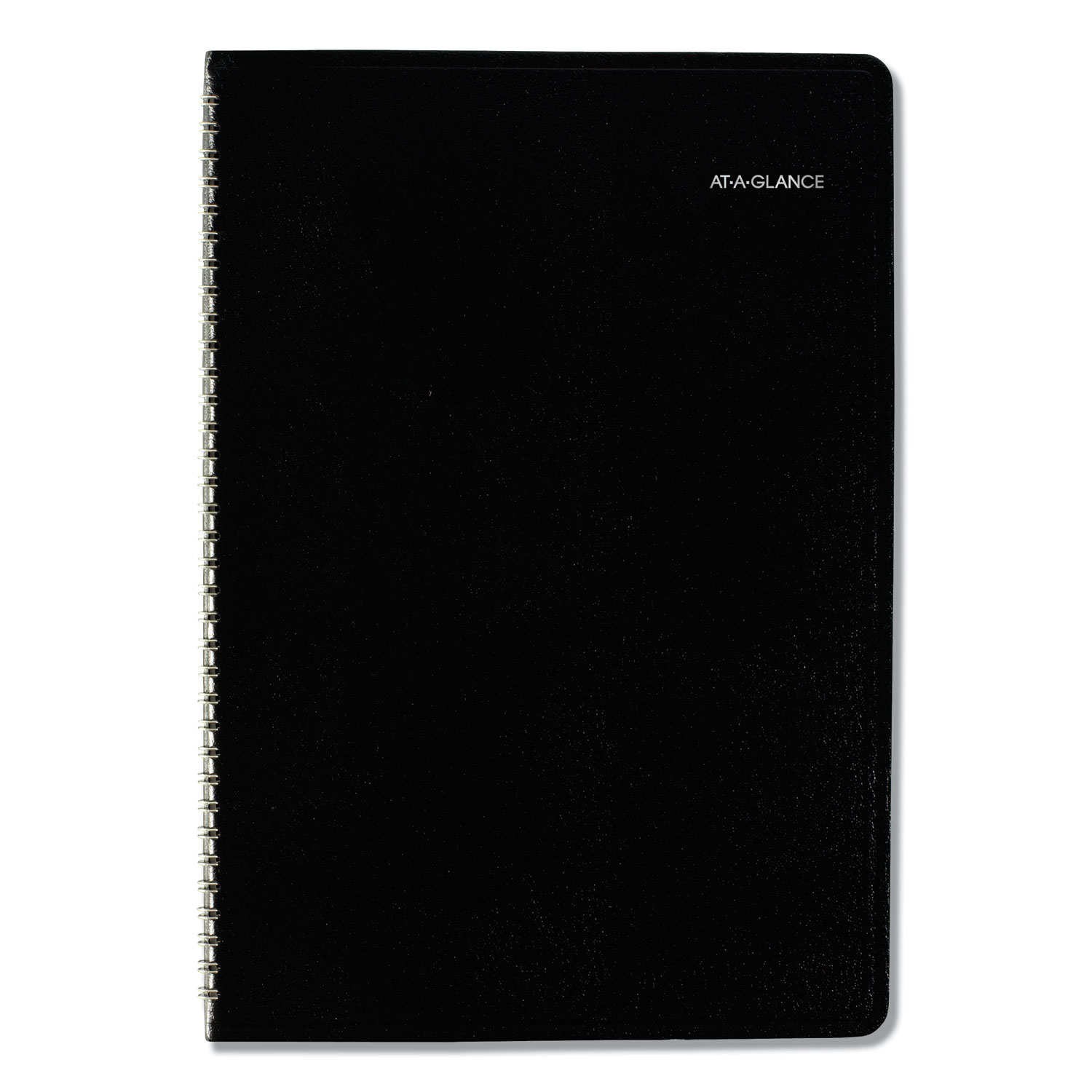 Monthly Planner, 12 x 8, Black Cover, 2020-2021