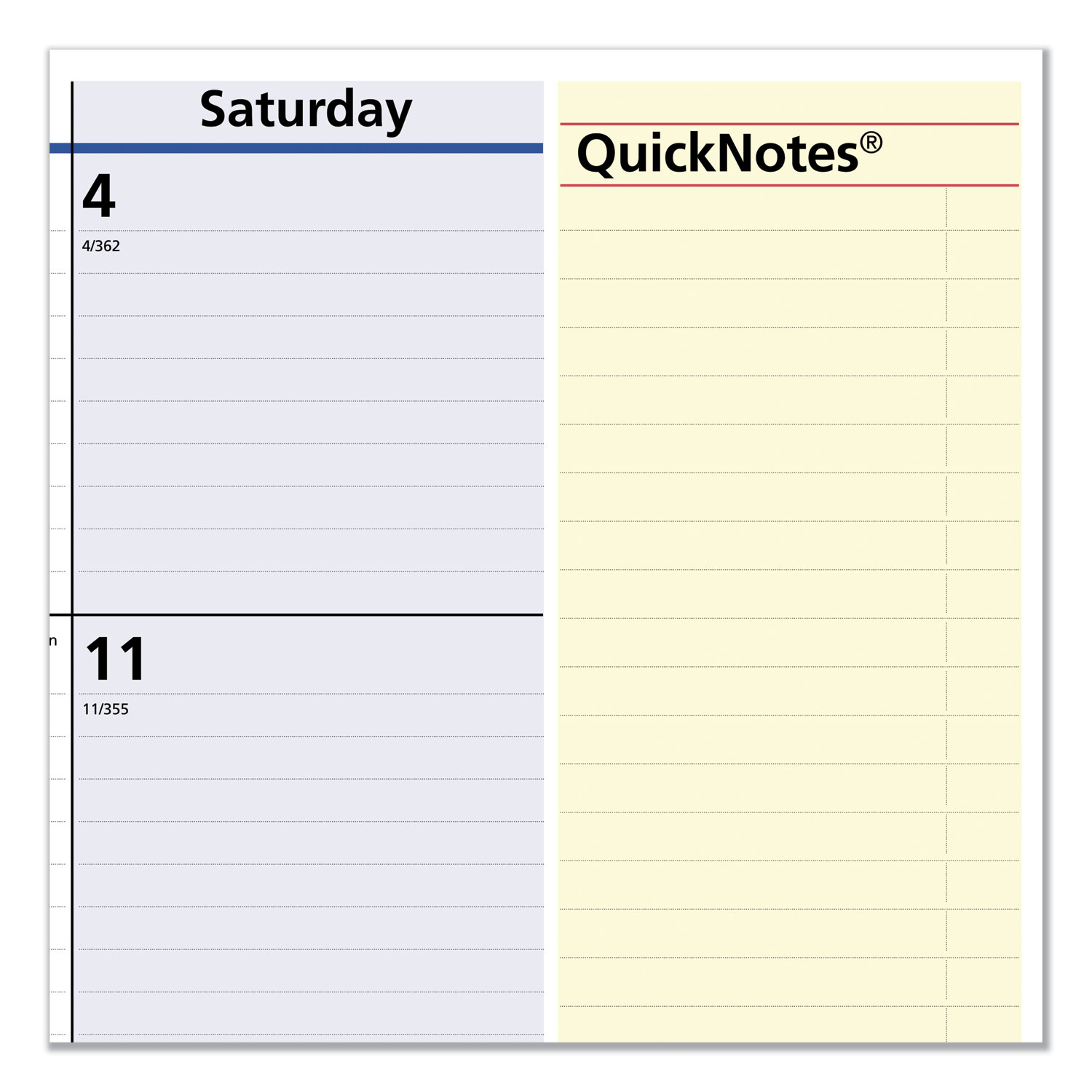 QuickNotes Desk Pad, 22 x 17, 2020