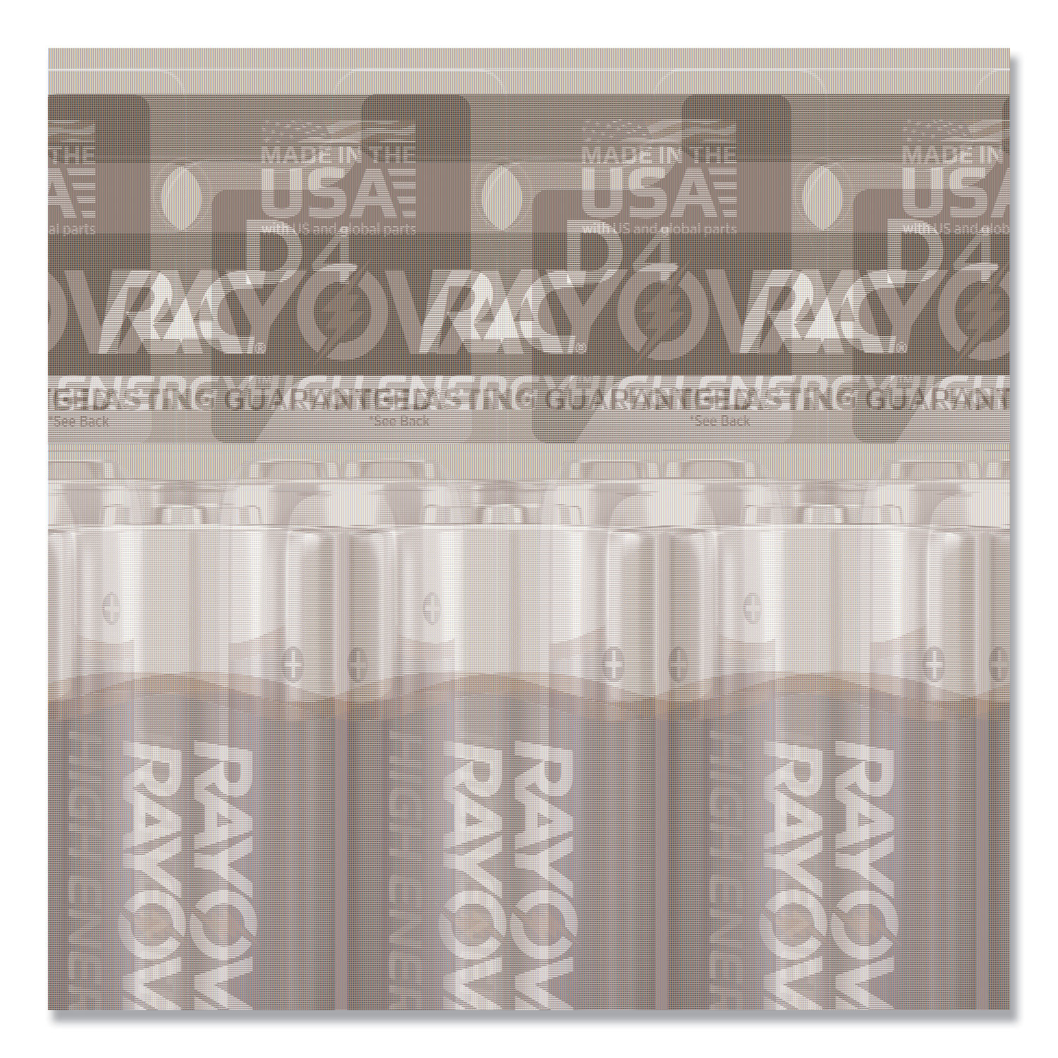  Rayovac 8134TK High Energy Premium Alkaline D Batteries, 4/Pack (RAY8134TK) 