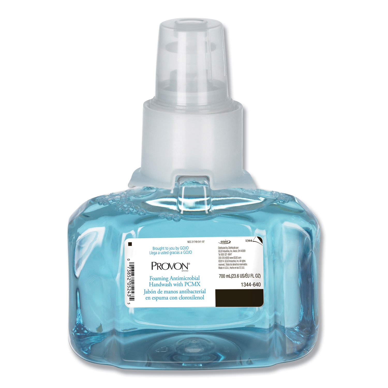  PROVON 1344-03 Foaming Antimicrobial Handwash with PCMX, Floral, 700 mL Refill, For LTX-7, 3/CT (GOJ134403) 