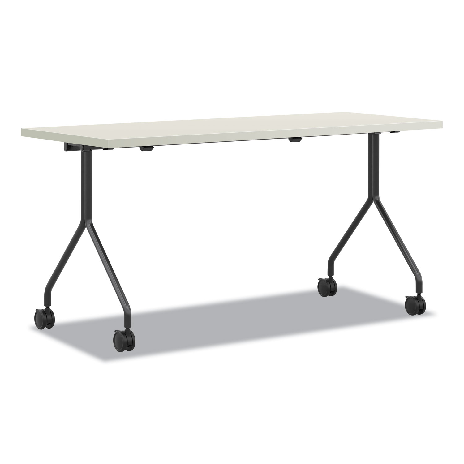 HON® Between Nested Multipurpose Tables, 72 x 24, Silver Mesh/Loft