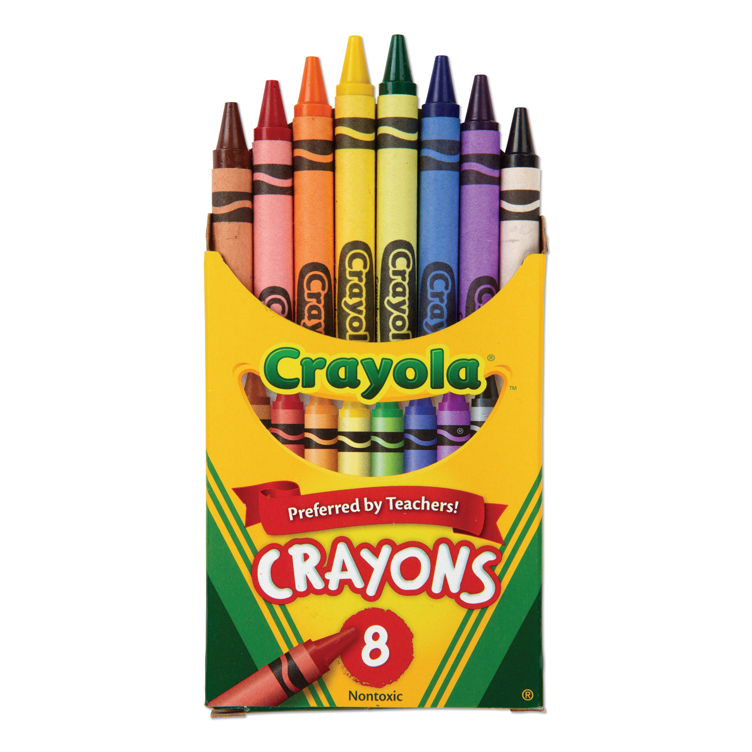 Crayola® Classic Color Crayons, Peggable Retail Pack, Peggable Retail ...
