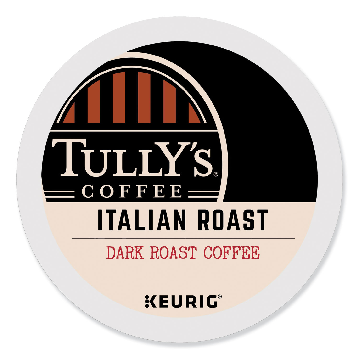  Tully's Coffee 193019 Italian Roast Coffee K-Cups, 24/Box (GMT193019) 