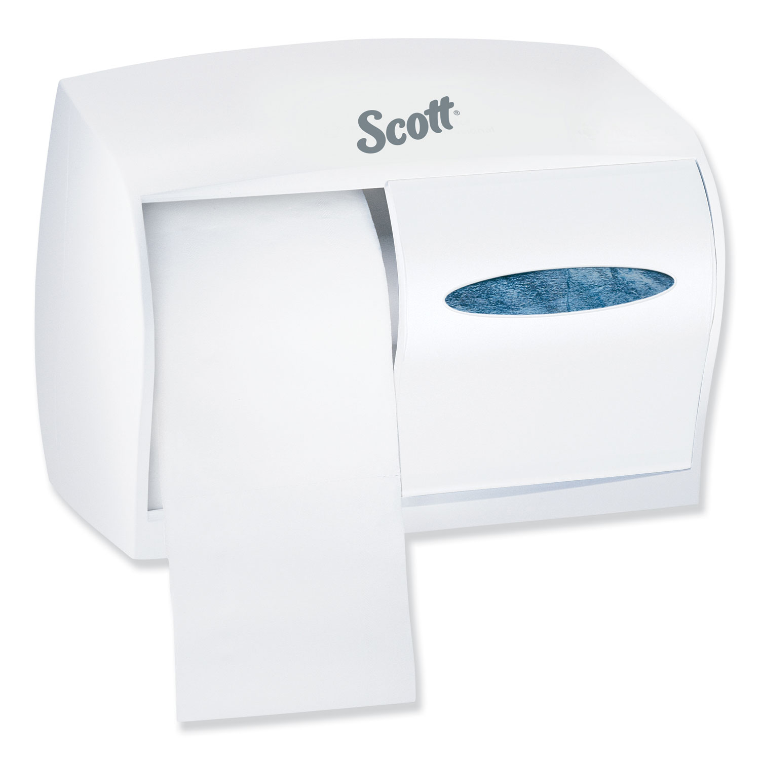  Scott 09605 Essential Coreless SRB Tissue Dispenser, 11 1/10 x 6 x 7 5/8, White (KCC09605) 