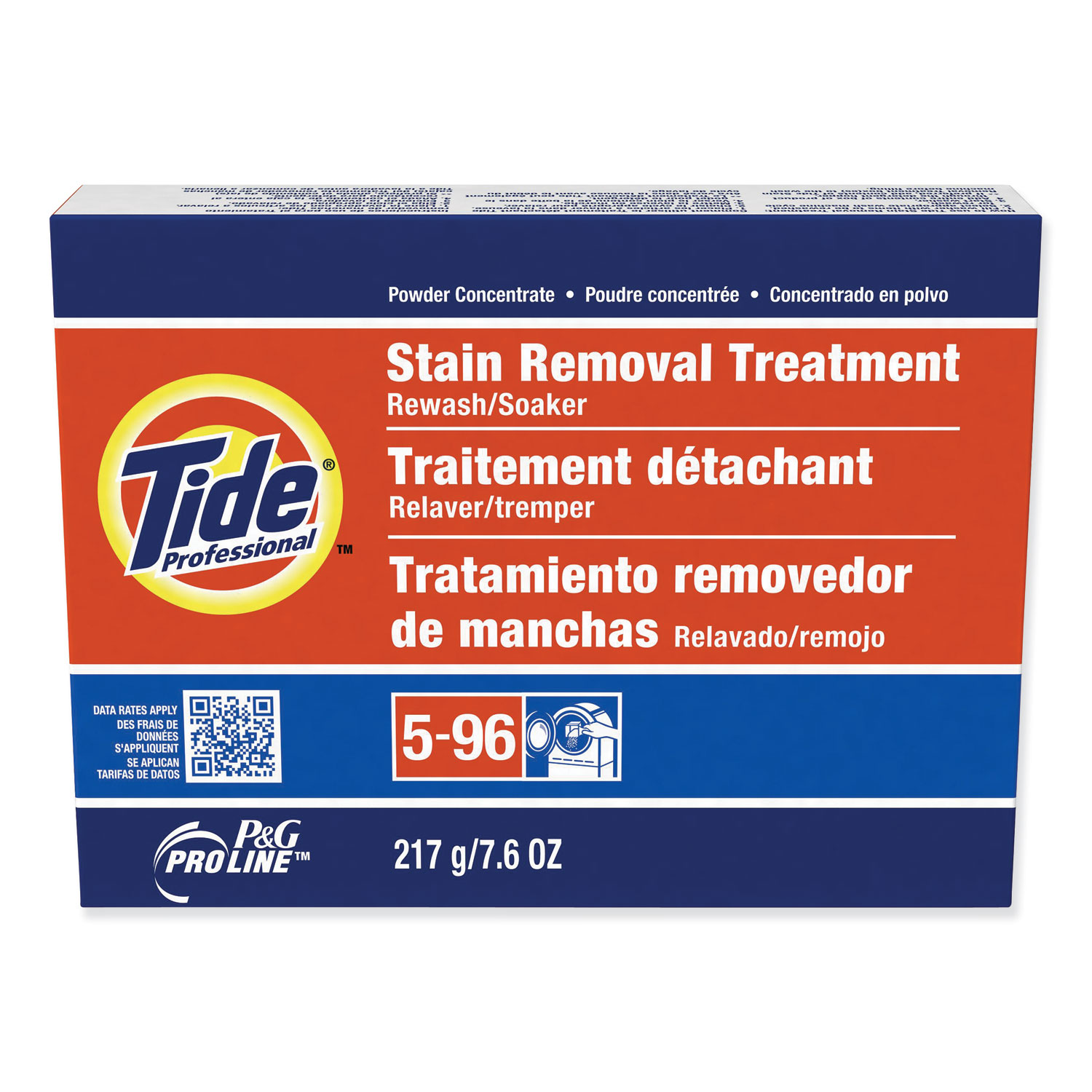  Tide Professional 51046 Stain Removal Treatment Powder, 7.6 oz Box, 14/Carton (PGC51046) 