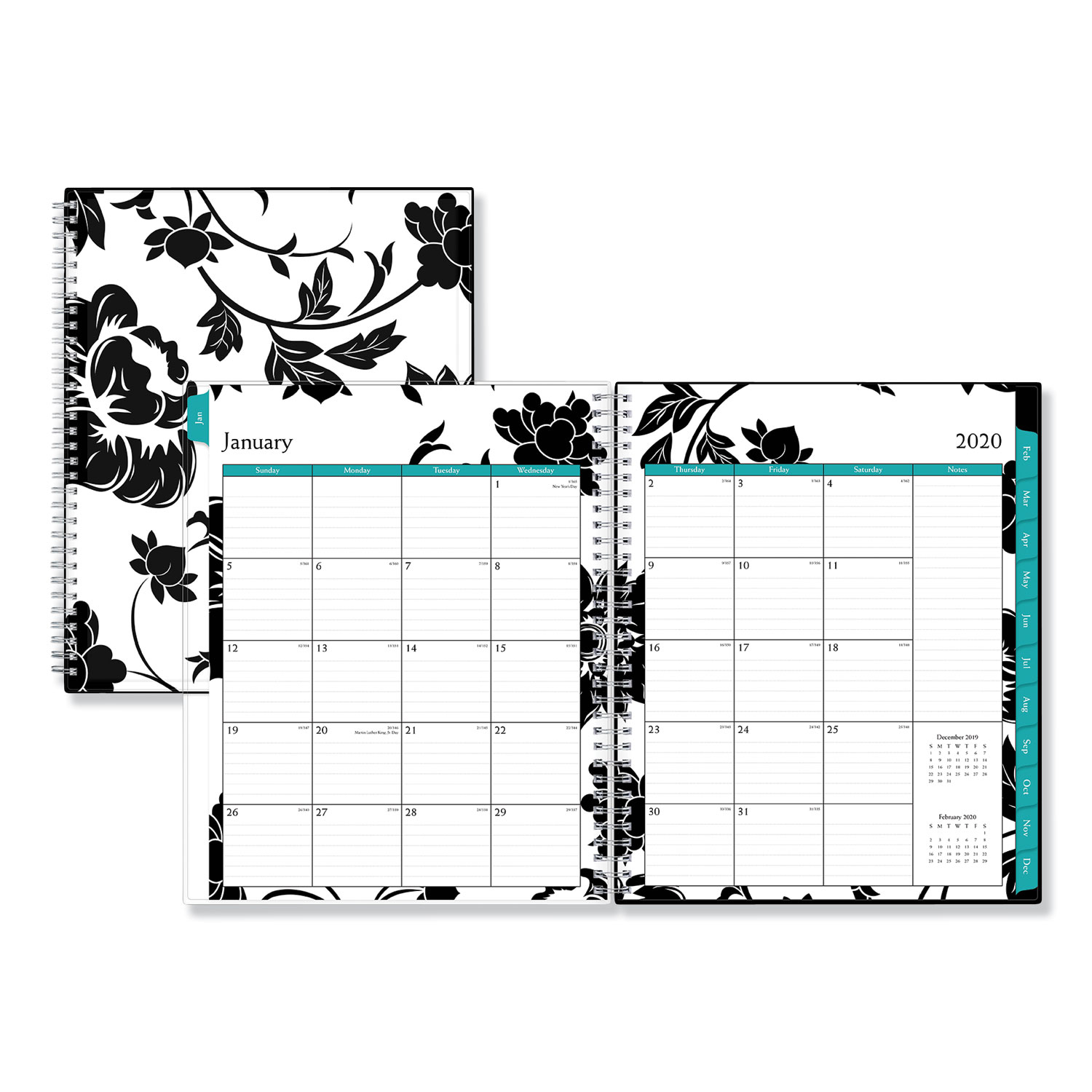  Blue Sky 100001 Barcelona CYO Weekly/Monthly Planner, 11 x 8 1/2, 2020 (BLS100001) 