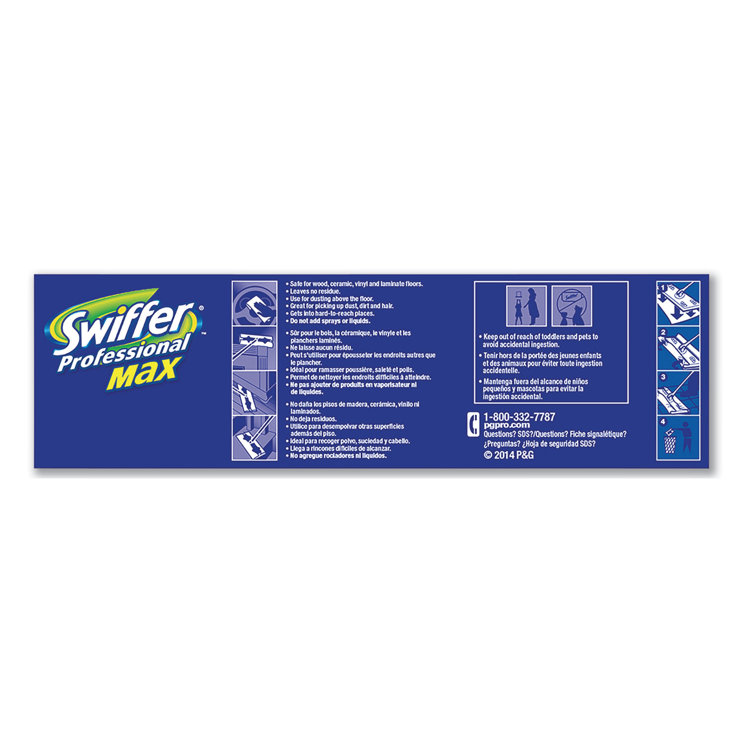 Swiffer Max Refill Cloths PGC37109, Swiffer Max Sweeper Round Eye Supply