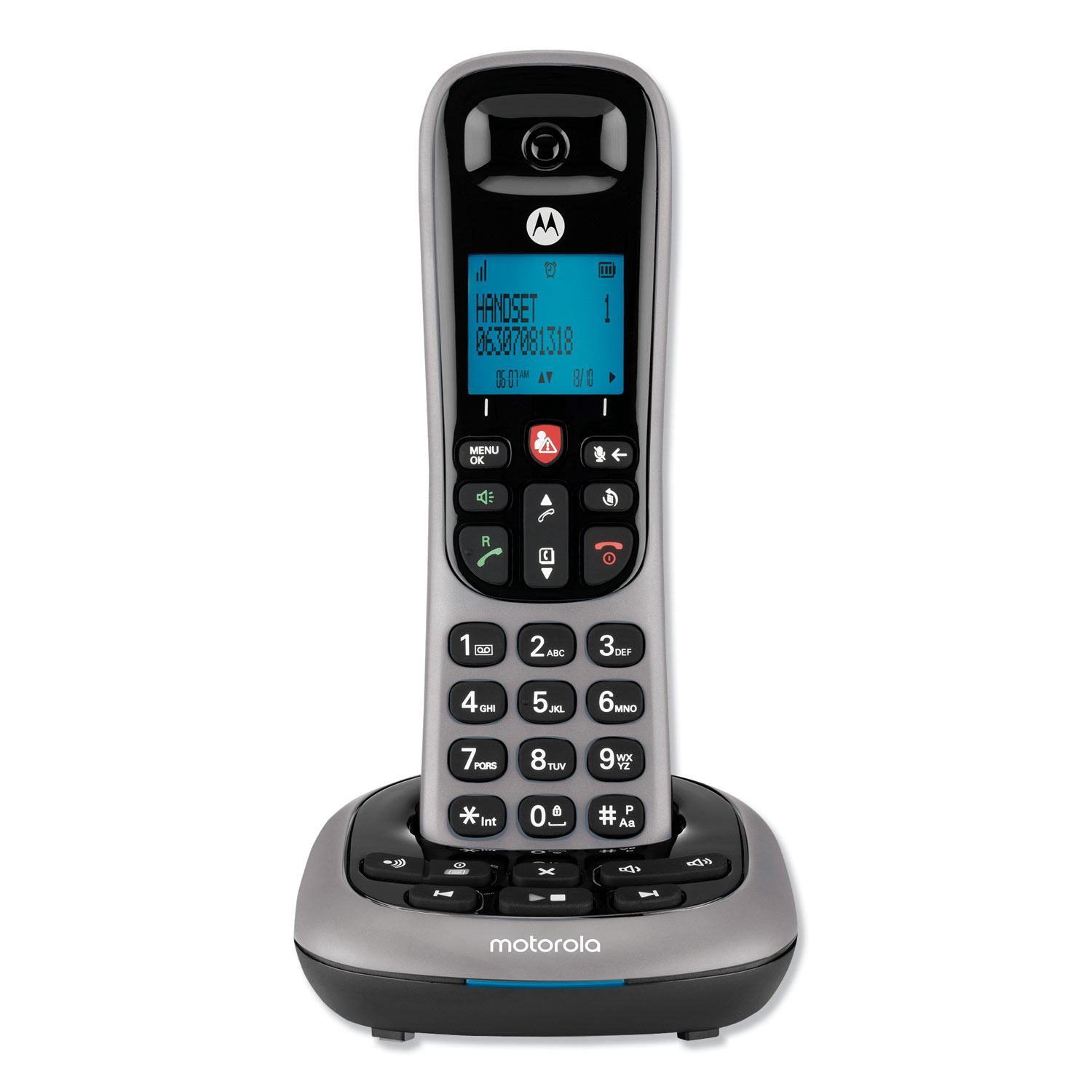  Motorola CD4011 MTRCD400 Series Digital Cordless Telephone with Answering Machine, 1 Handet (MTRCD4011) 