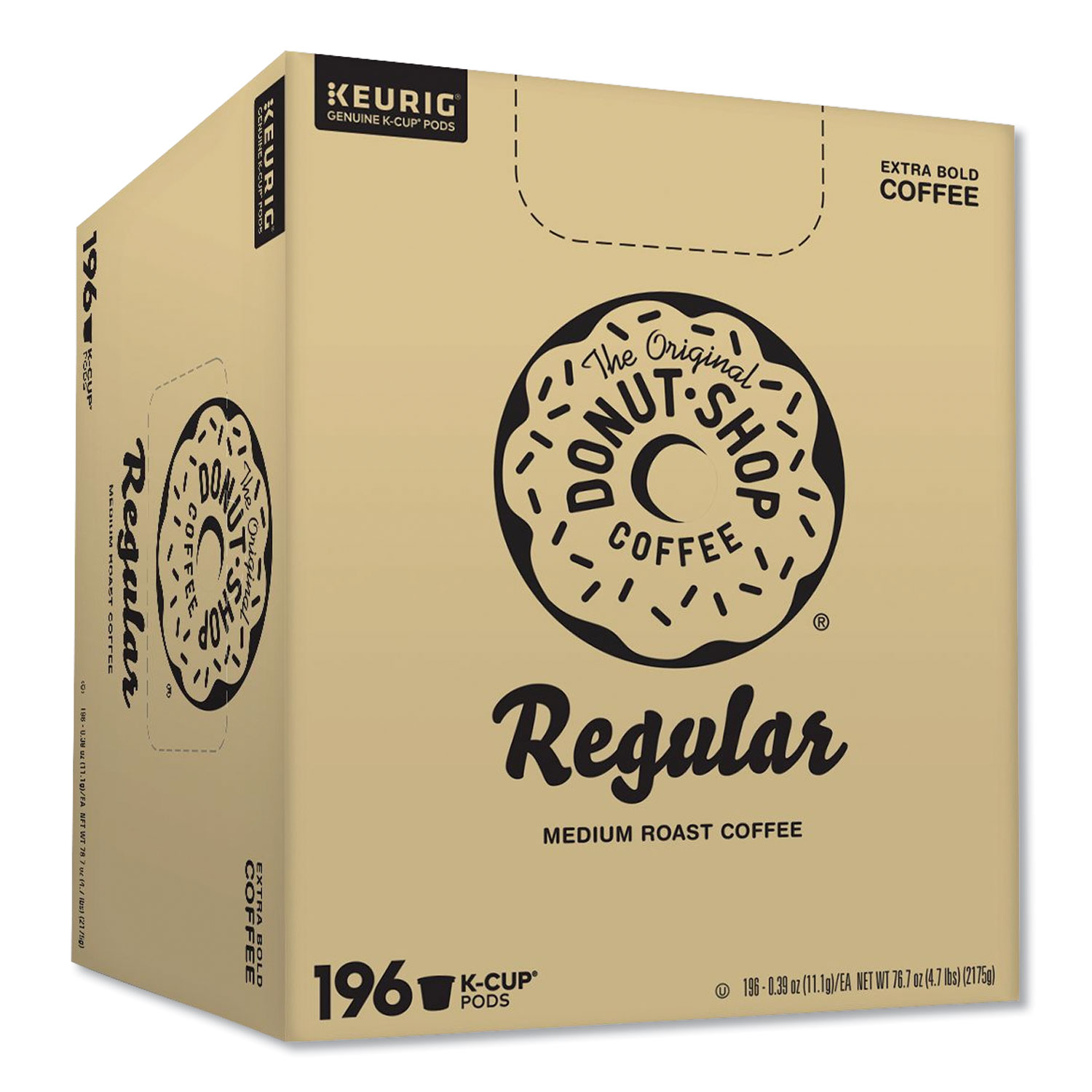  The Original Donut Shop 7995 Donut Shop Regular Bulk K-Cups, 196/Carton (GMT7995) 