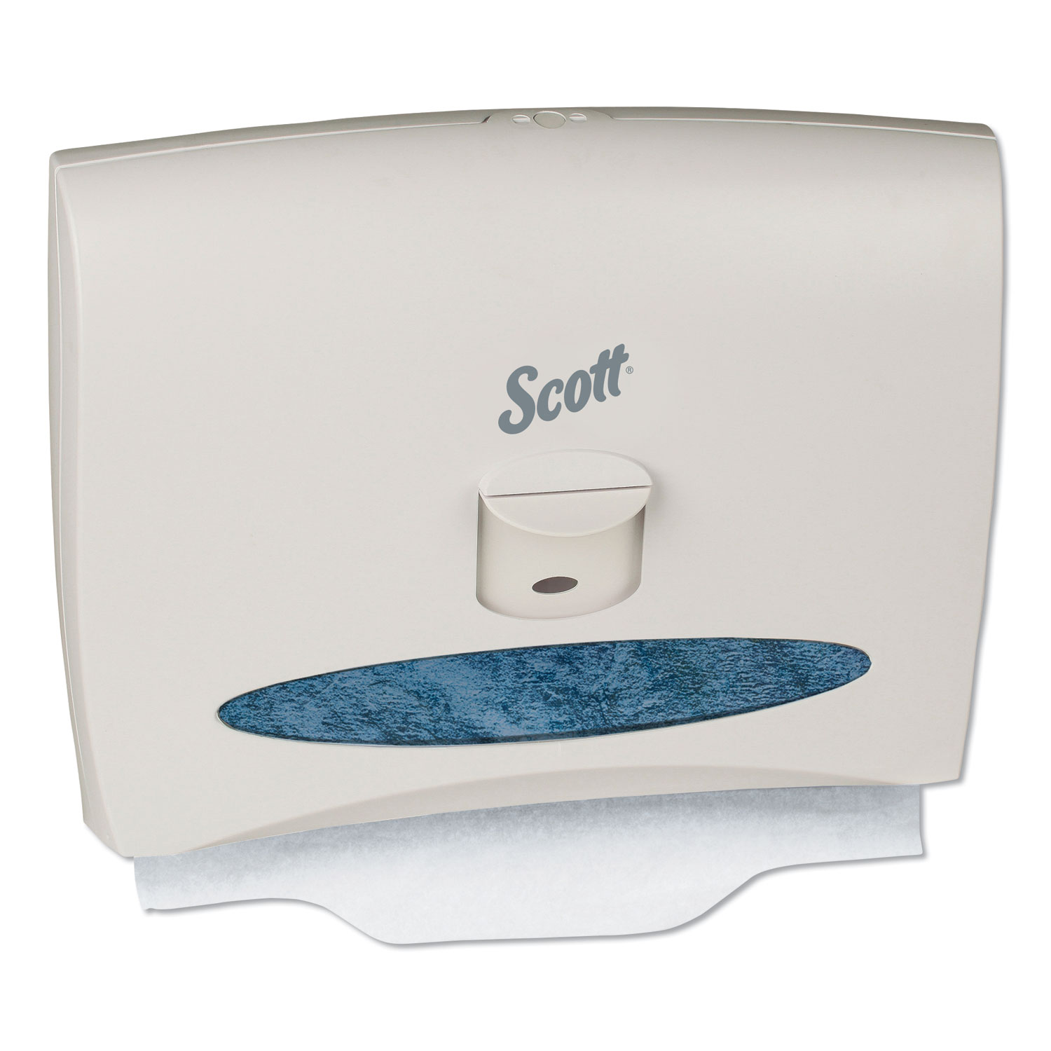 Personal Seat Toilet Seat Cover Dispenser, 17 1/2 x 2 1/4 x 13 1/4, White