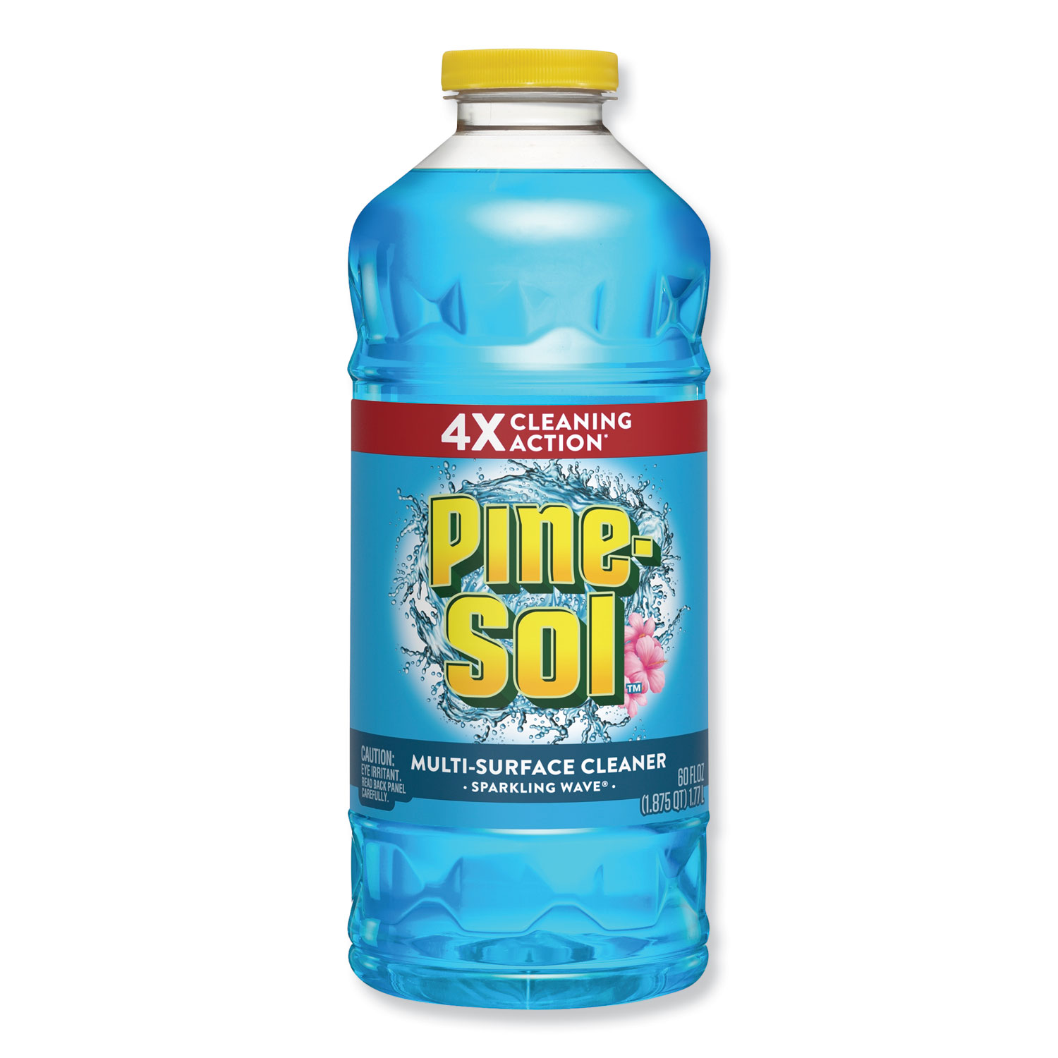  Pine-Sol CLO 40238 Multi-Surface Cleaner, Sparkling Wave, 60 oz, 6 Bottles/Carton (CLO40238) 