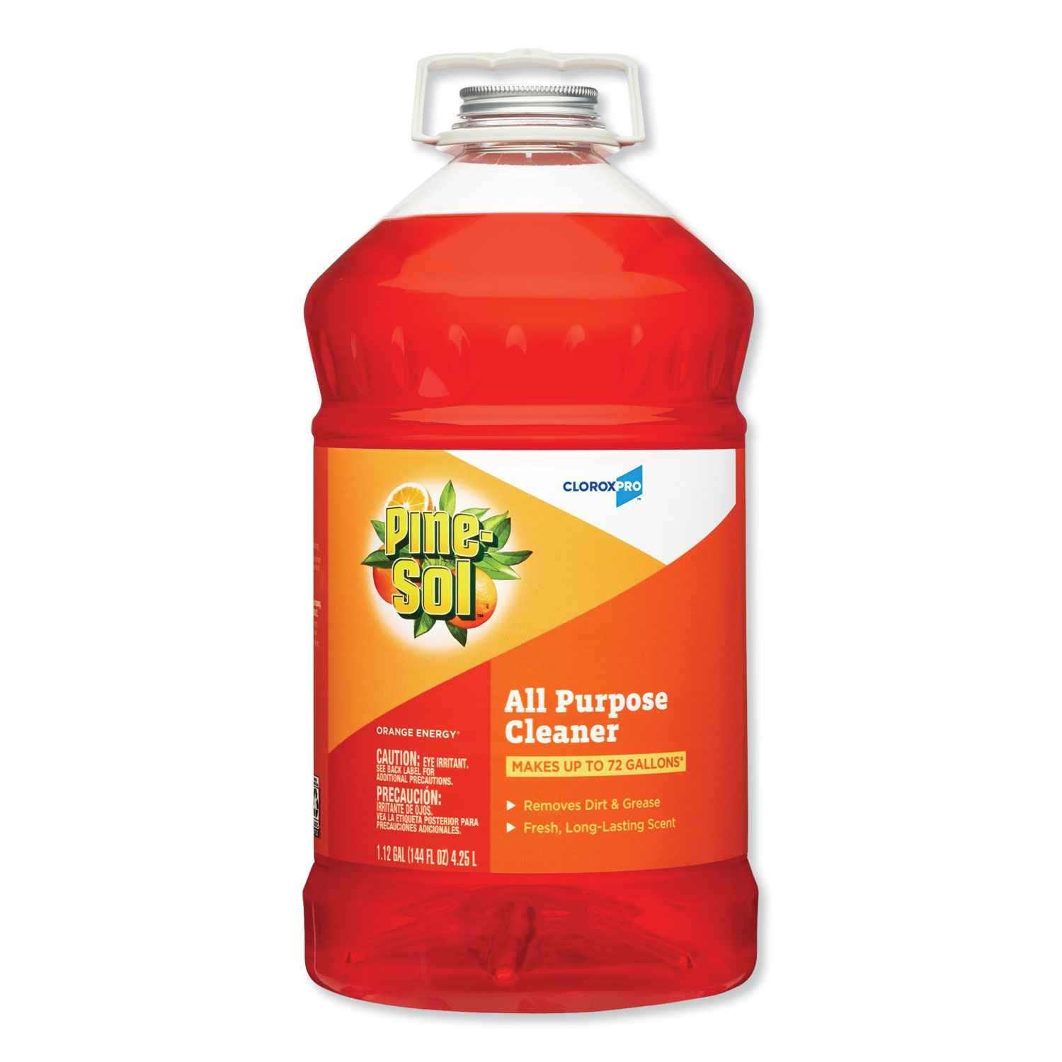  Pine-Sol 41772 All Purpose Cleaner, Orange Energy, 144 oz Bottle (CLO41772EA) 