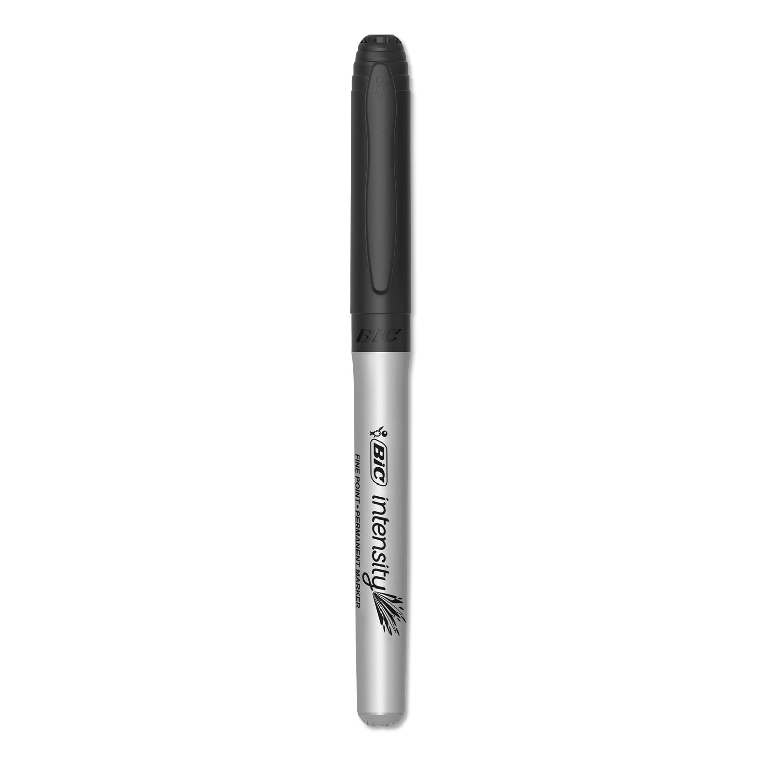 Intensity Permanent Marker, Fine Bullet Tip, Black, 200/CT