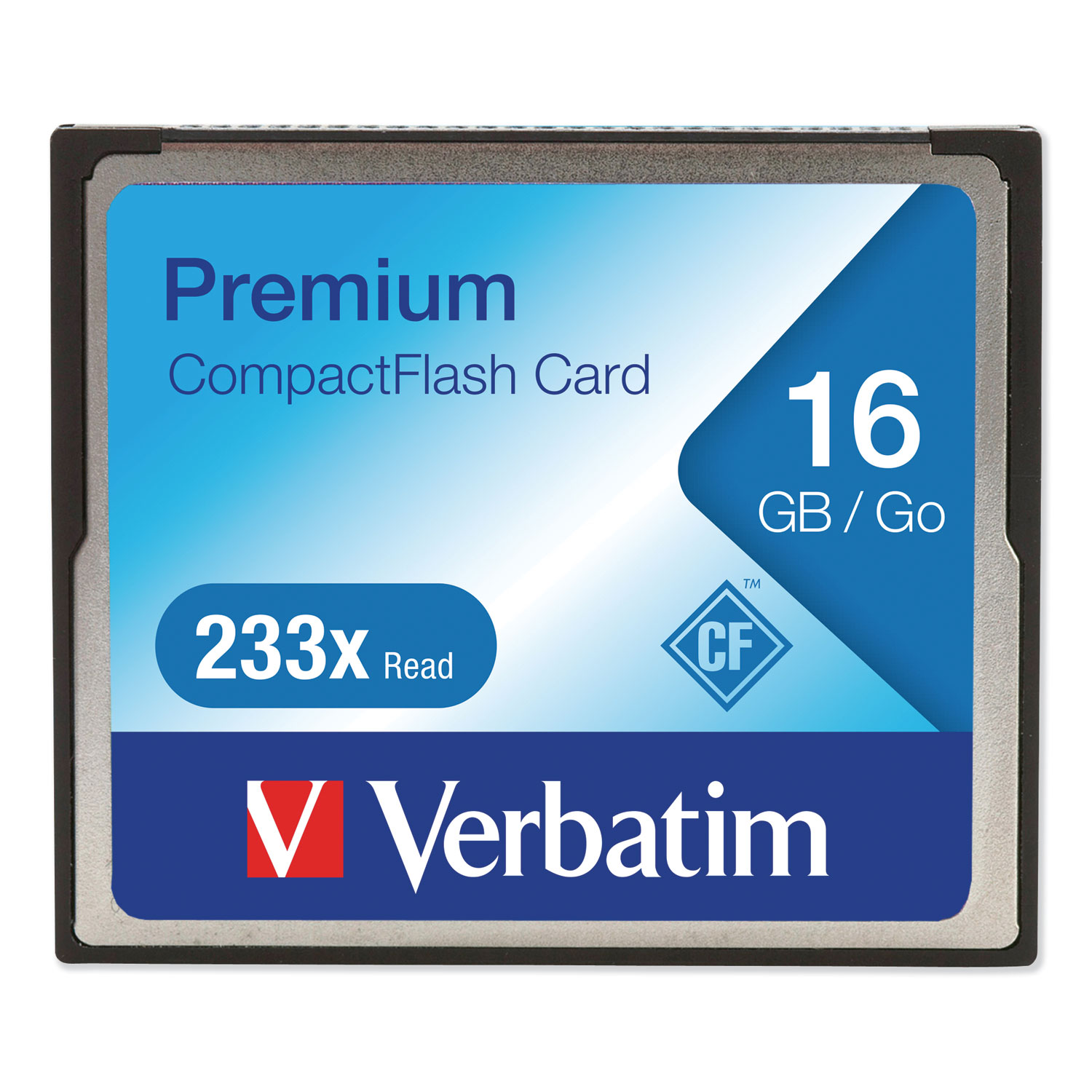  Verbatim 97982 16GB 233X Premium CompactFlash Memory Card (VER97982) 
