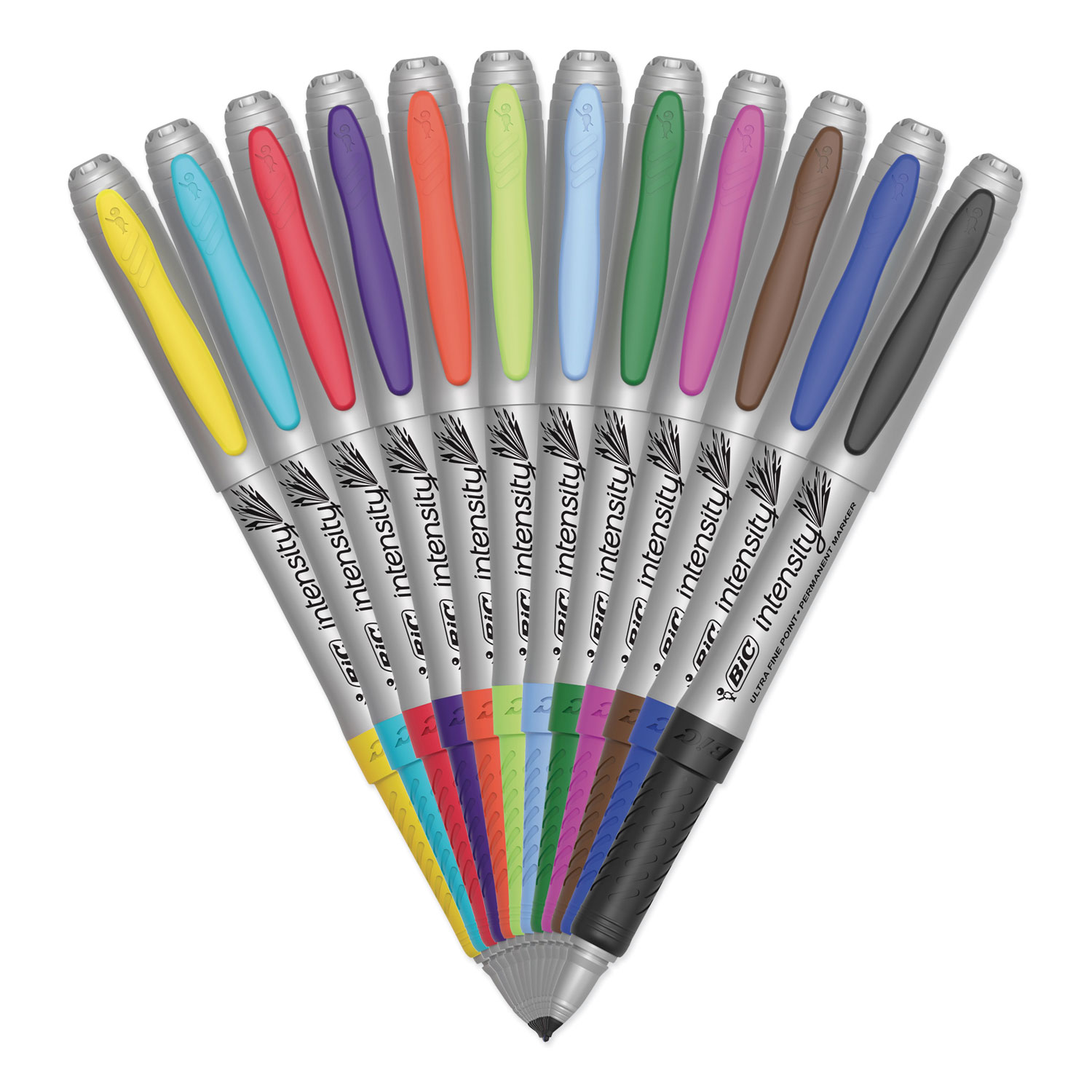 BIC® Intensity Ultra Fine Tip Permanent Marker, Extra-Fine Needle Tip ...