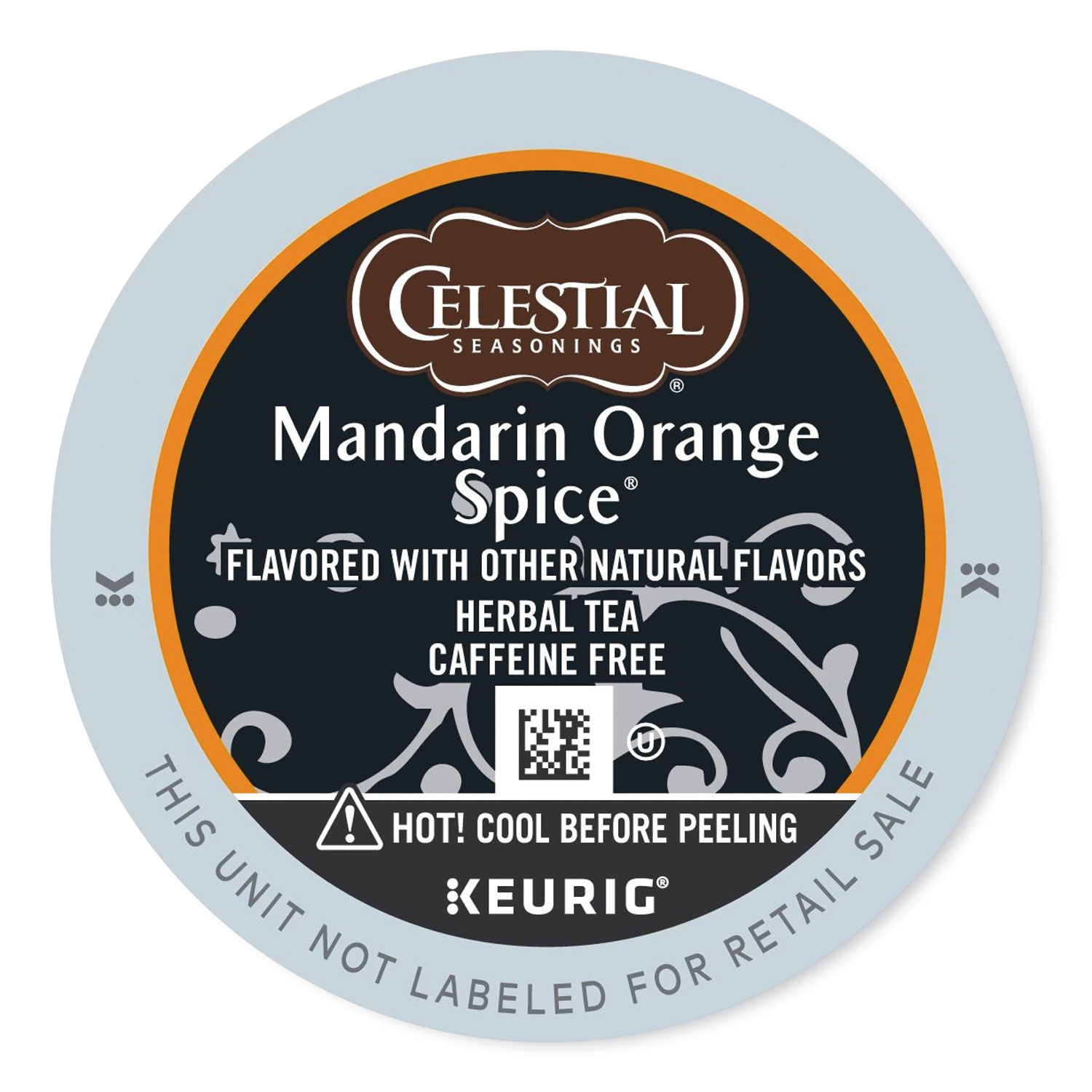  Celestial Seasonings 14735 Mandarin Orange Spice Herb Tea K-Cups 24/Box (GMT14735) 