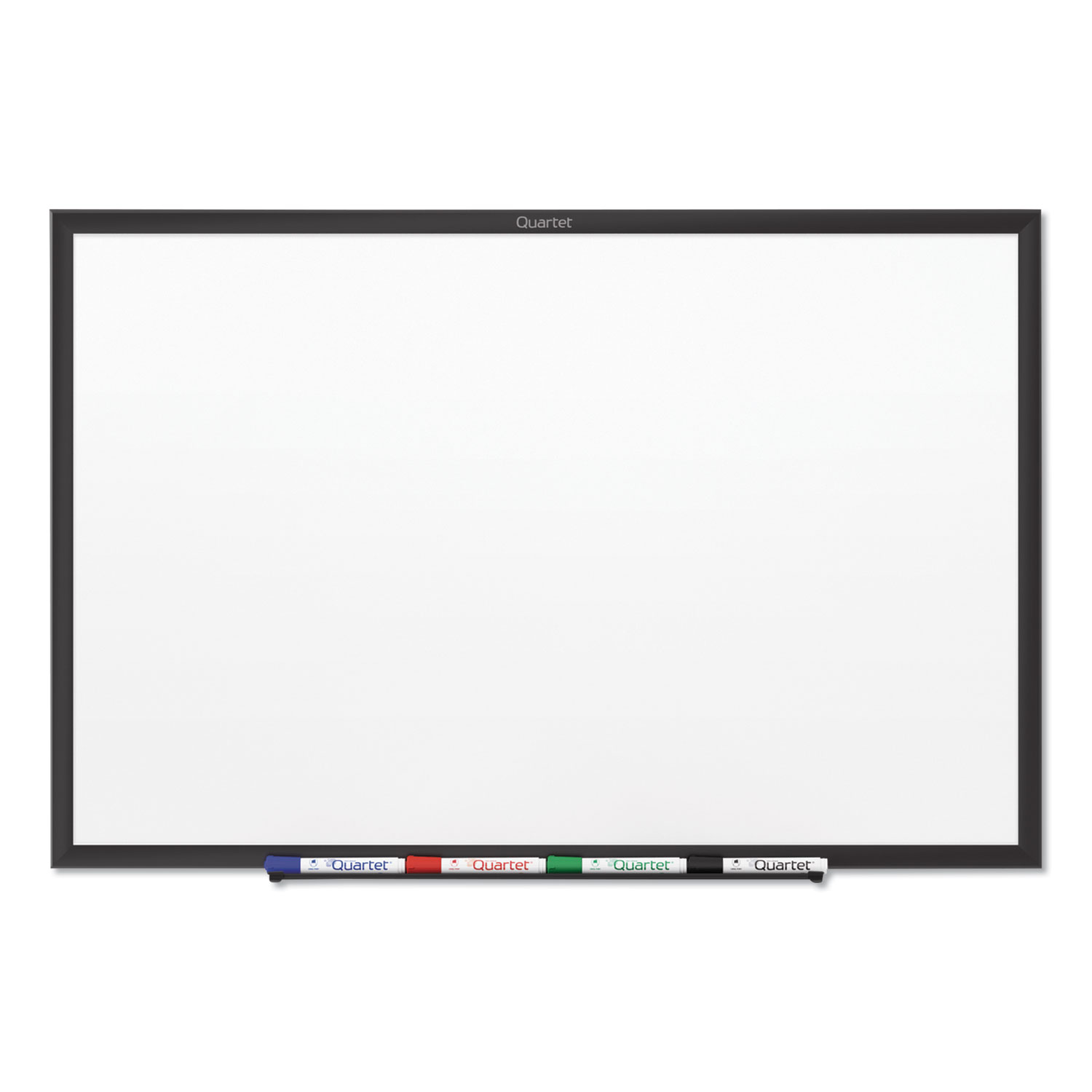  Quartet SM534B Classic Series Nano-Clean Dry Erase Board, 48 x 36, Black Aluminum Frame (QRTSM534B) 