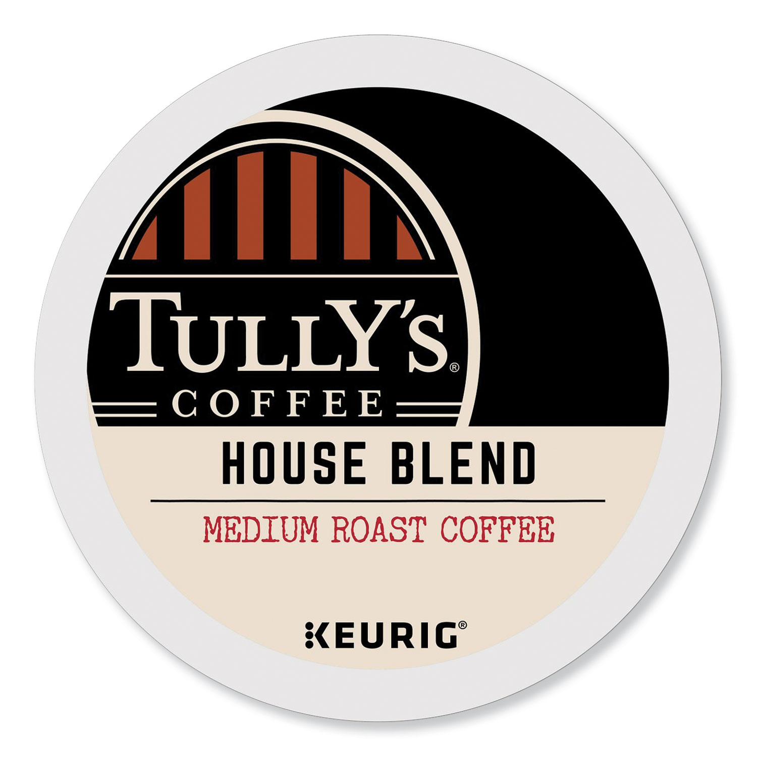  Tully's Coffee 192919 House Blend Coffee K-Cups, 24/Box (GMT192919) 